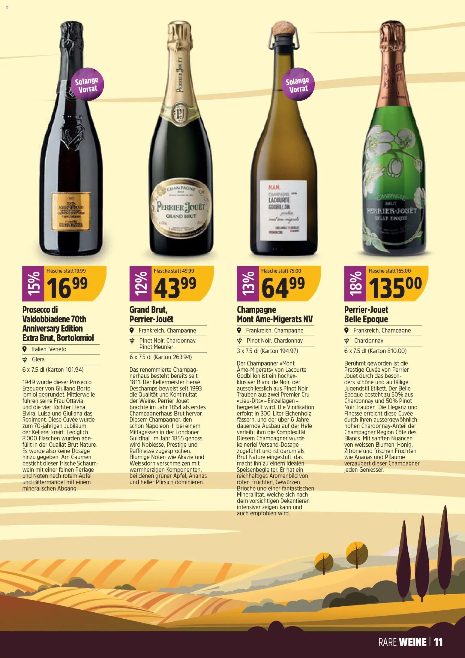 TopCC Aktionen Weine (2025-12-08 - 2025-12-31)