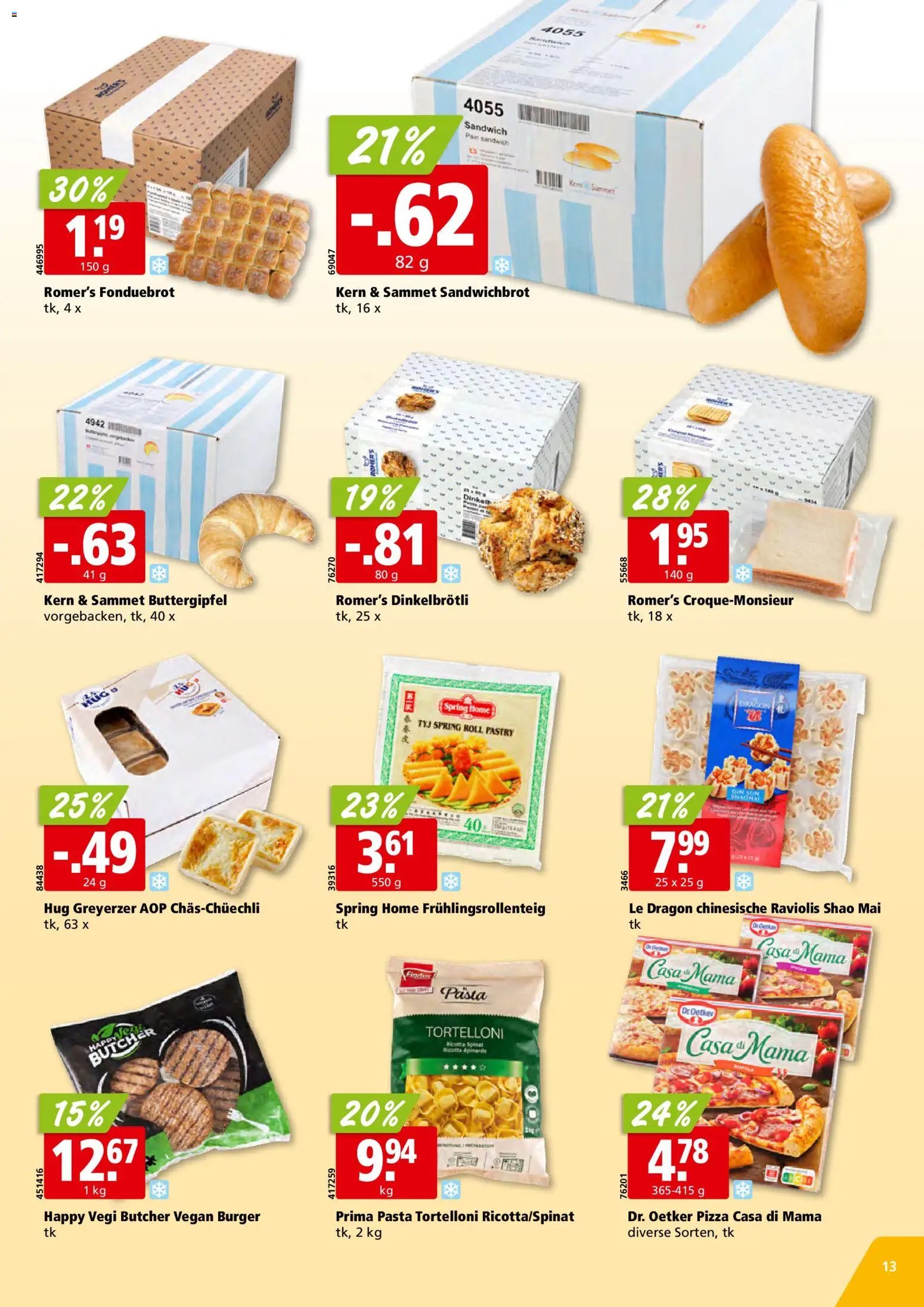 Aligro Aktionen Schlieren, Gossau SG, Frauenfeld, Rapperswil-Jona, Sargans, Bern, Brüttisellen, Pratteln, Emmen, Spreitenbach (2025-11-17 - 2025-11-22) | 13