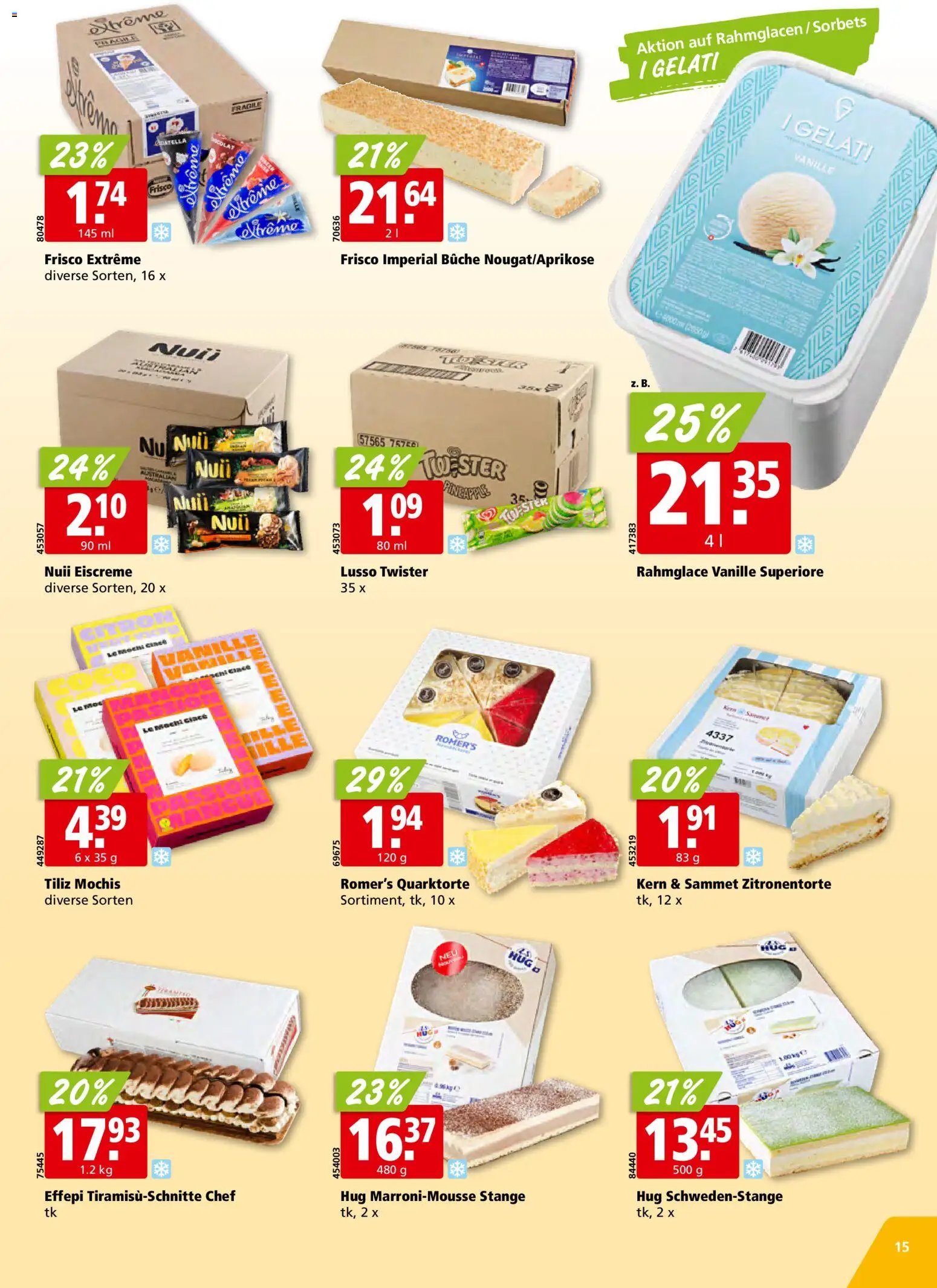 Aligro Aktionen Schlieren, Gossau SG, Frauenfeld, Rapperswil-Jona, Sargans, Bern, Brüttisellen, Pratteln, Emmen, Spreitenbach (2025-11-17 - 2025-11-22) | 15