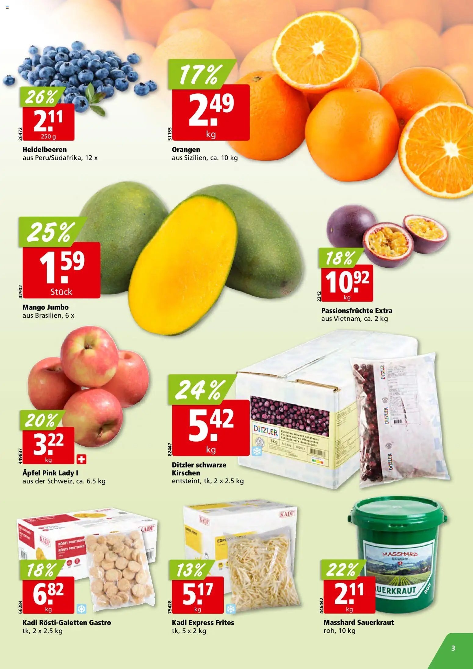 Aligro Aktionen Schlieren, Gossau SG, Frauenfeld, Rapperswil-Jona, Sargans, Bern, Brüttisellen, Pratteln, Emmen, Spreitenbach (2025-11-17 - 2025-11-22) | 3