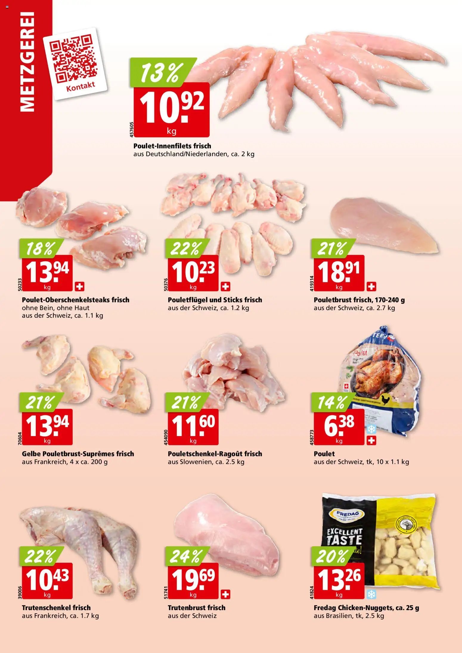 Aligro Aktionen Schlieren, Gossau SG, Frauenfeld, Rapperswil-Jona, Sargans, Bern, Brüttisellen, Pratteln, Emmen, Spreitenbach (2025-11-17 - 2025-11-22) | 6