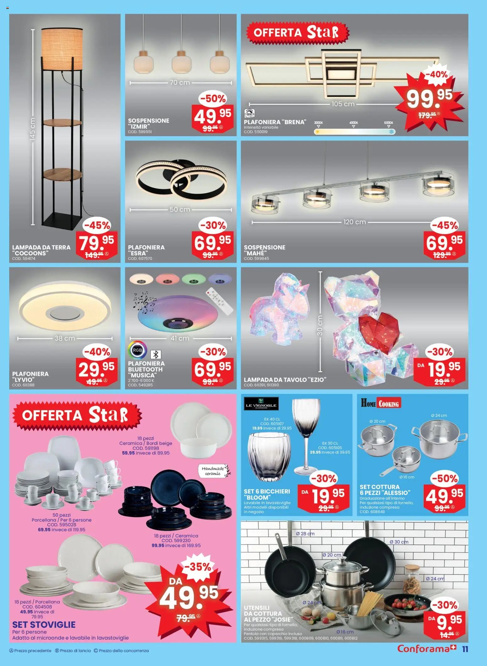 Conforama Aktionen Singles IT (2025-11-05 - 2025-11-22) | 11