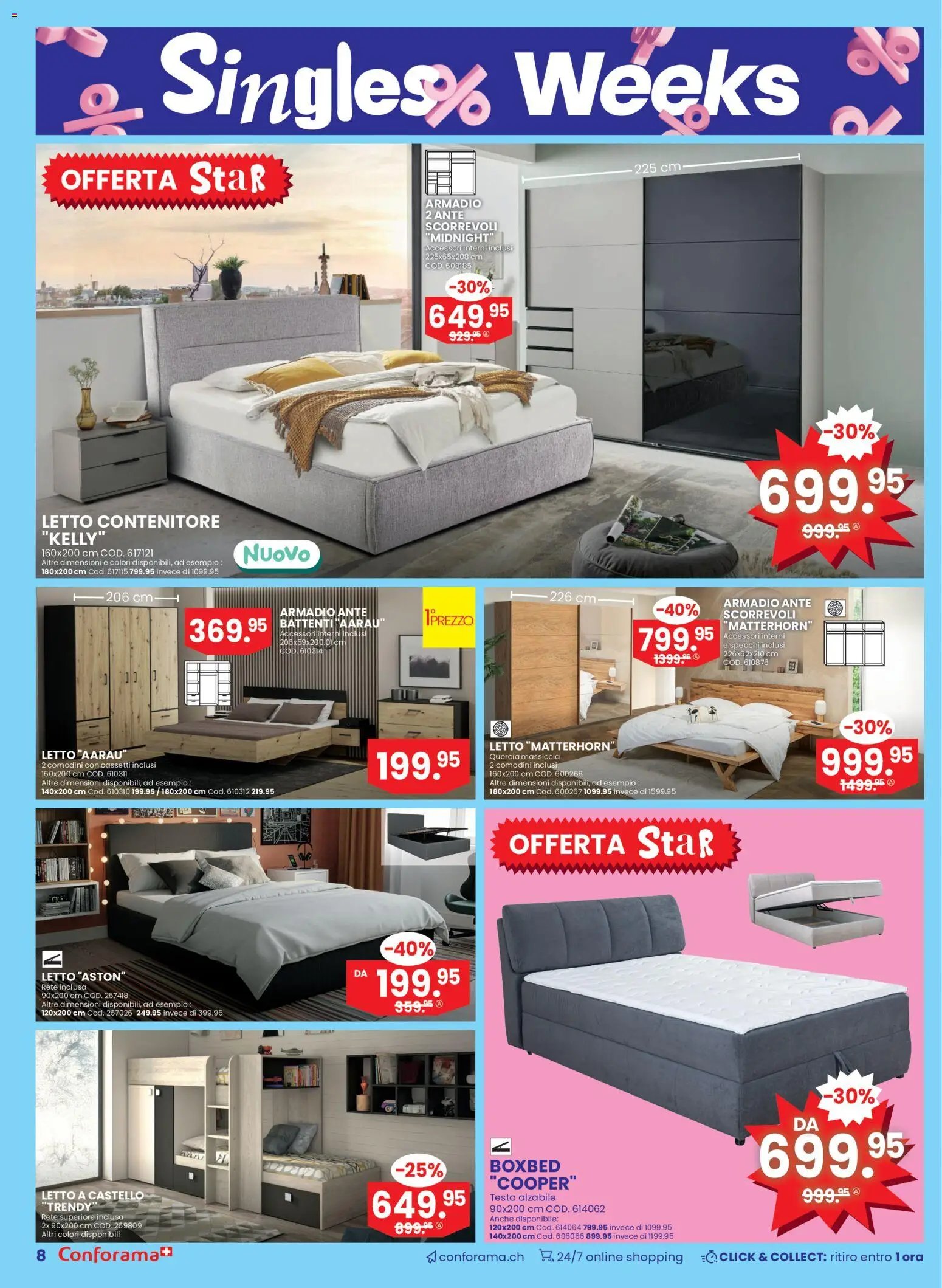Conforama Aktionen Singles IT (2025-11-05 - 2025-11-22) | 8