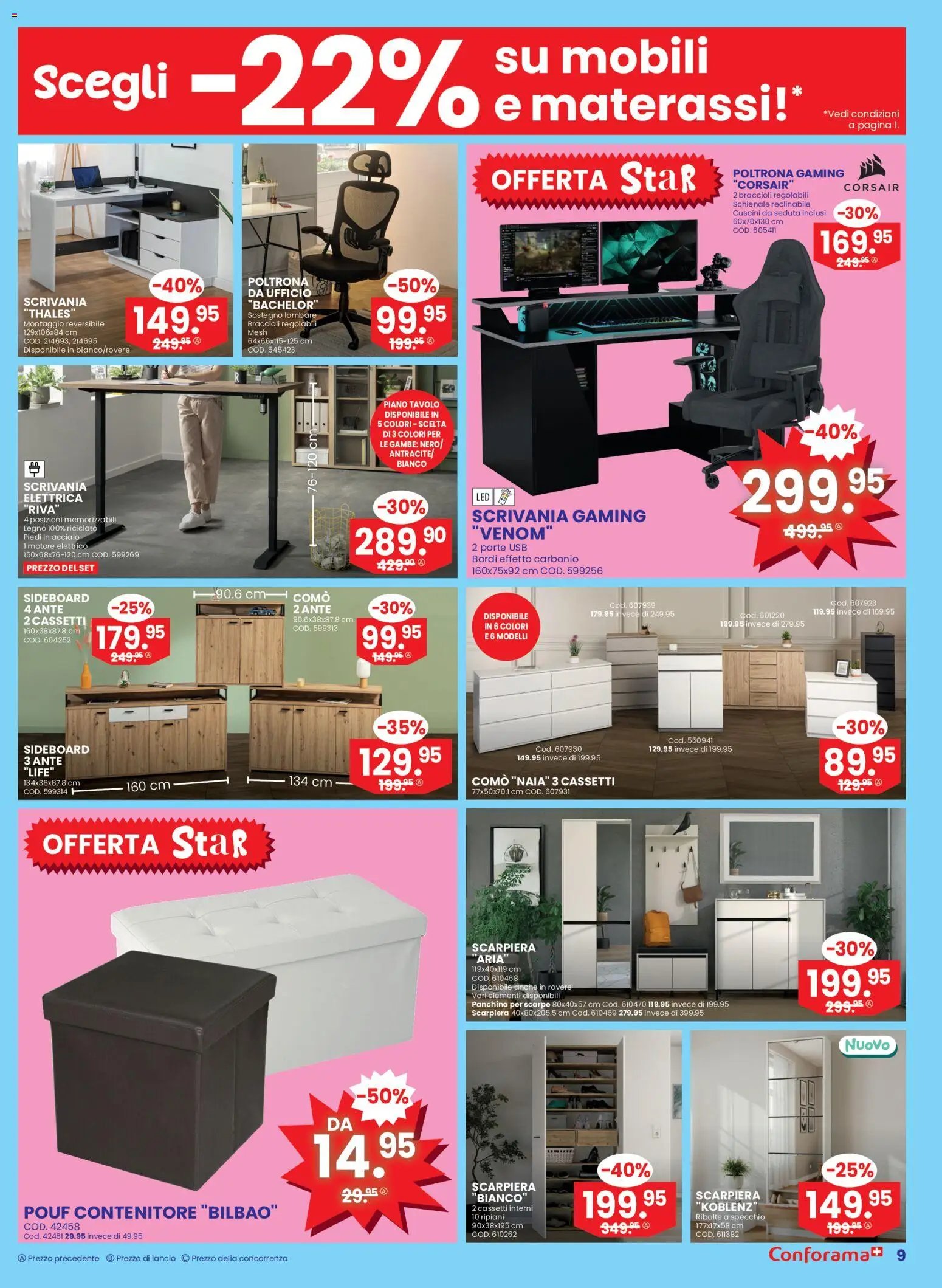 Conforama Aktionen Singles IT (2025-11-05 - 2025-11-22) | 9