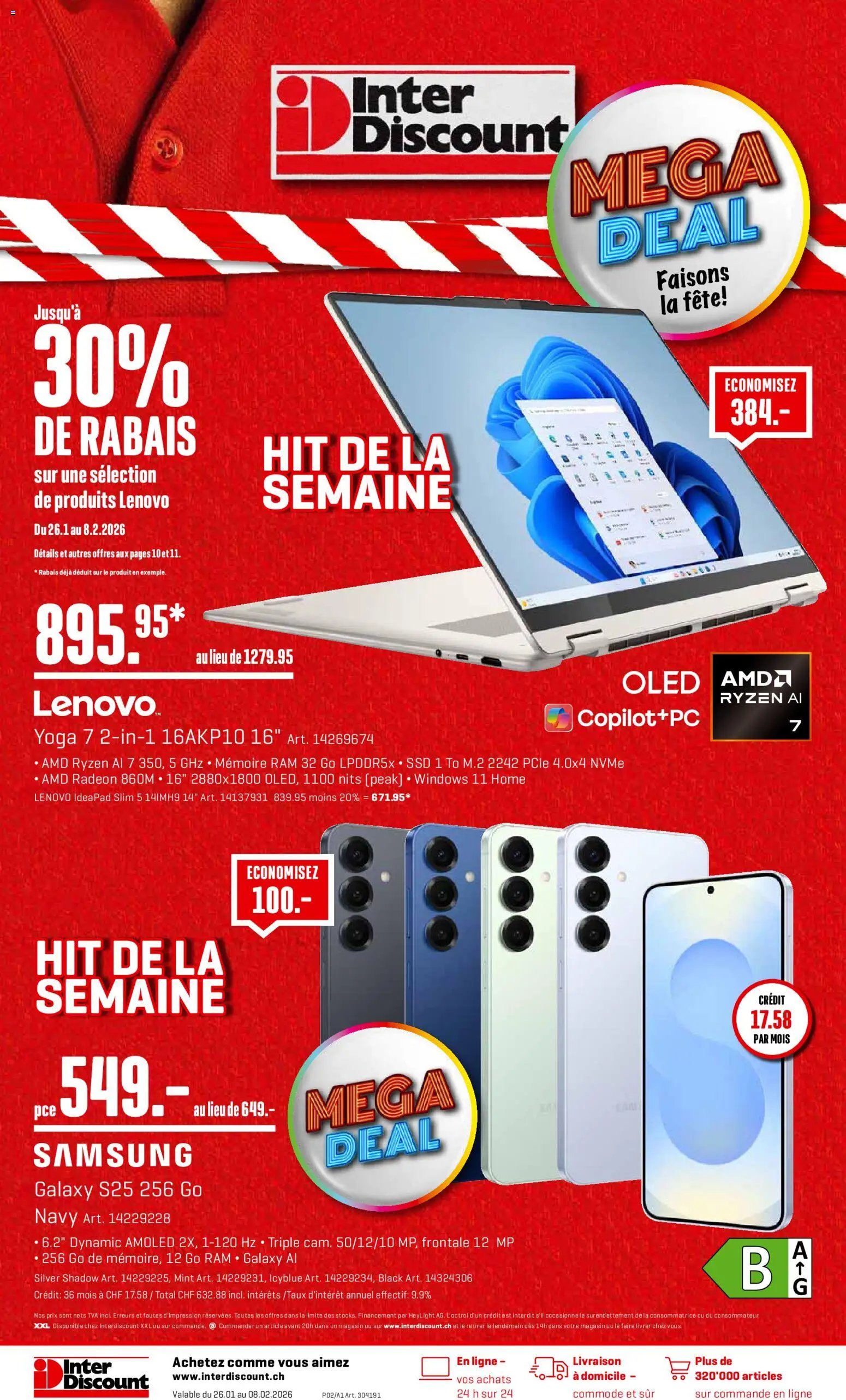 Interdiscount Aktionen FR (2026-01-26 - 2026-02-08) | 1