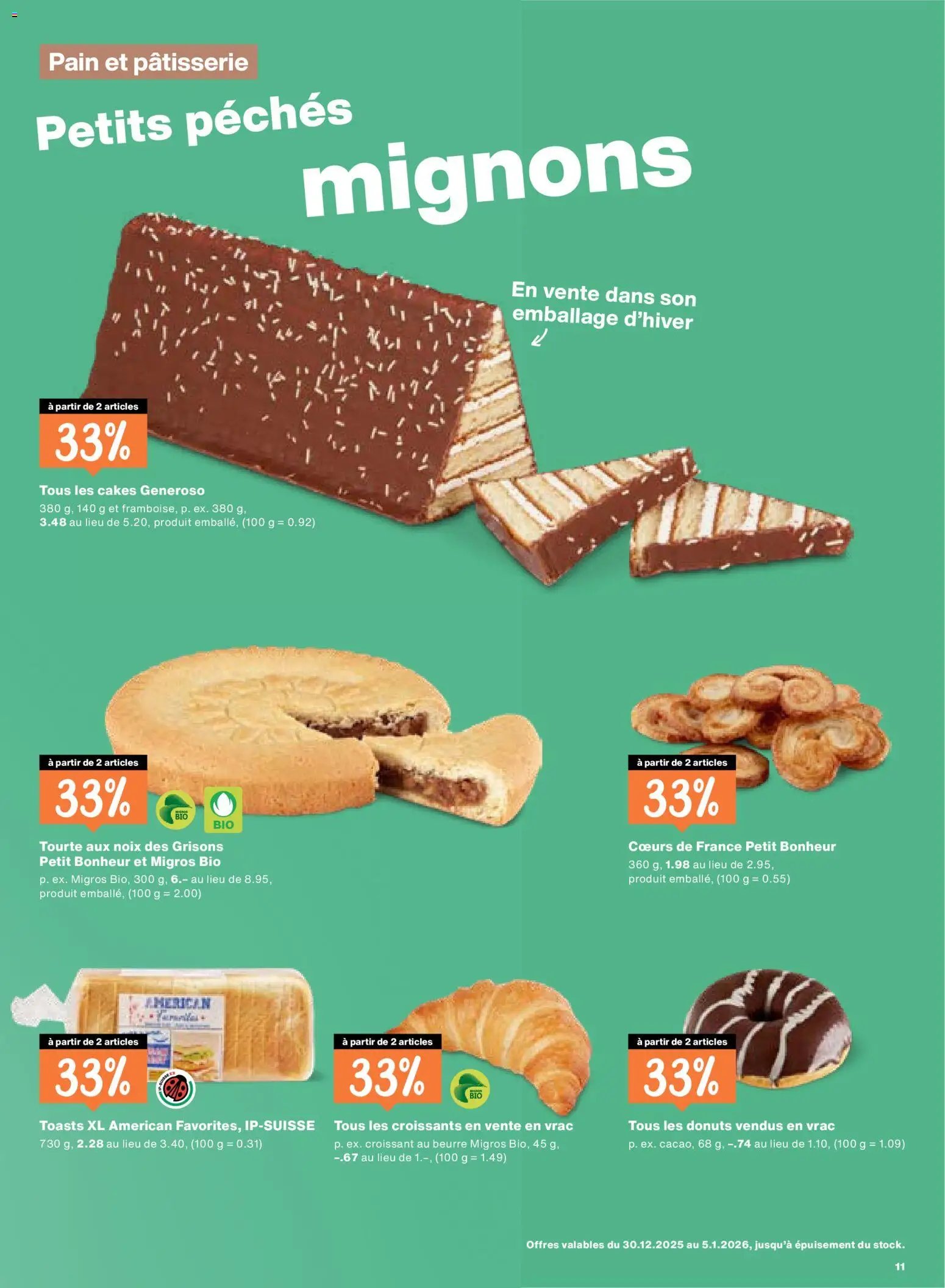 Migros Aktionen FR (2025-12-30 - 2026-01-05)