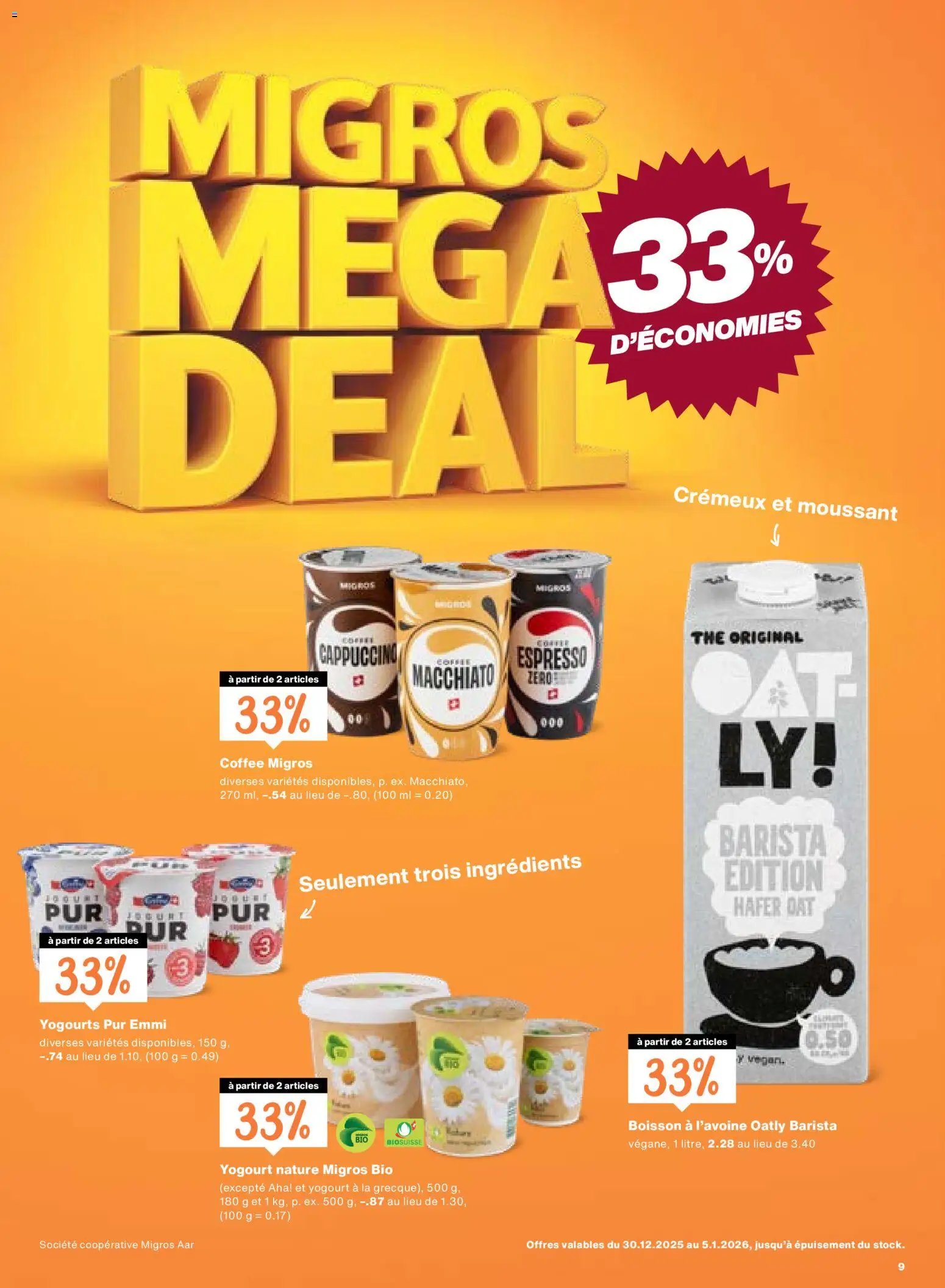 Migros Aktionen FR (2025-12-30 - 2026-01-05)