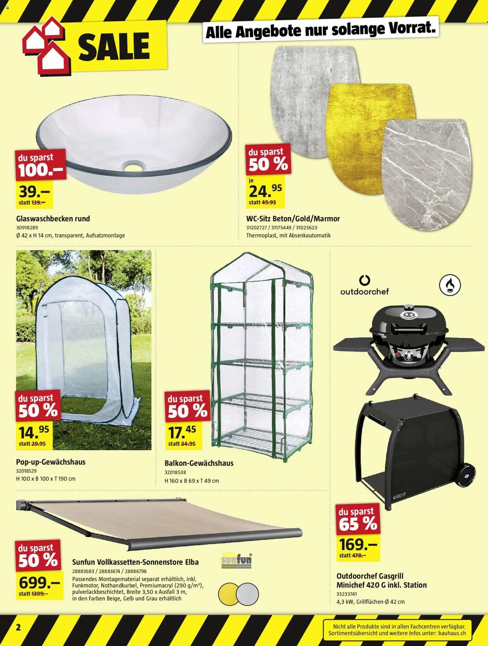 Bauhaus Aktionen (2025-12-29 - 2026-01-25)