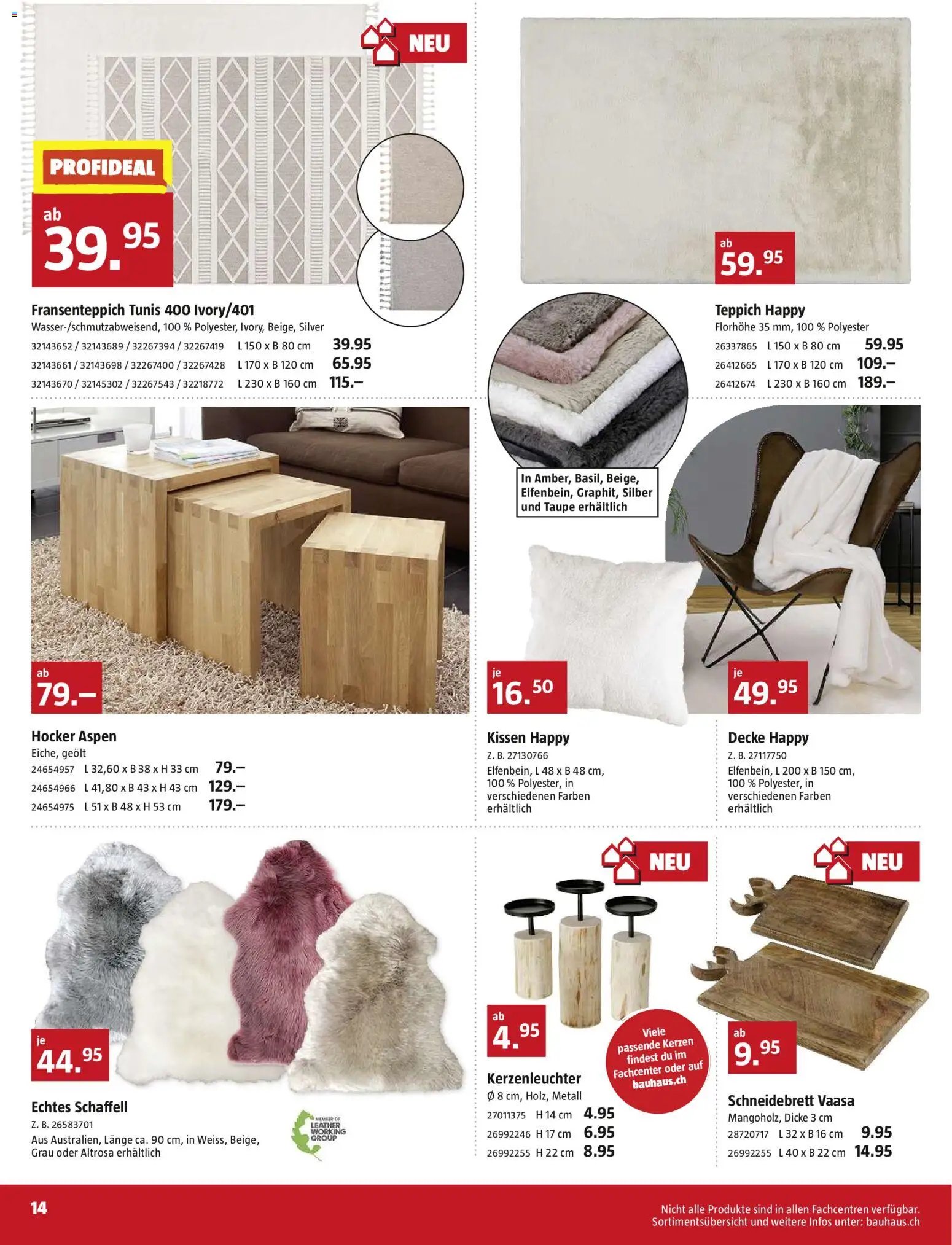 Bauhaus Aktionen (2025-12-29 - 2026-01-25)