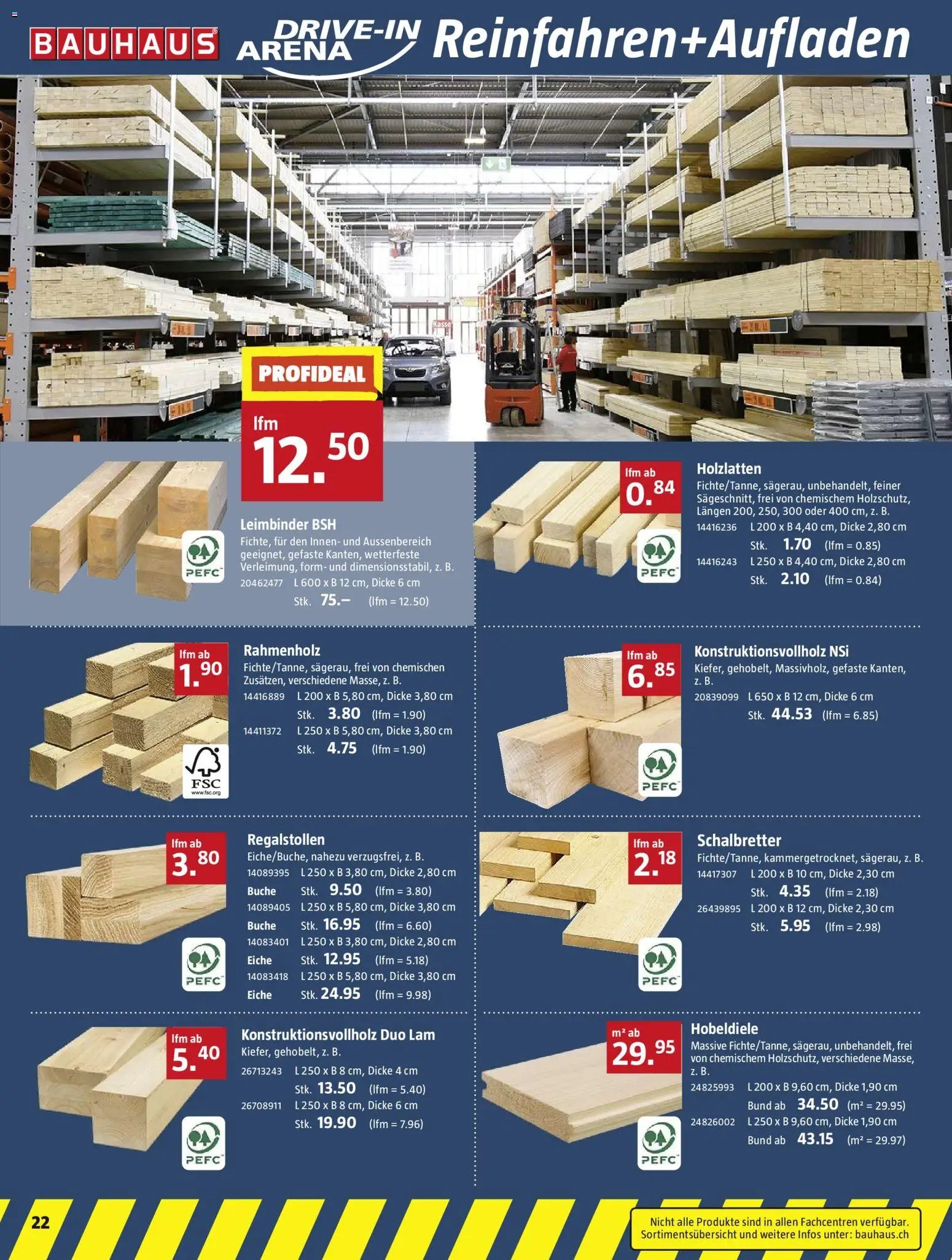 Bauhaus Aktionen (2025-12-29 - 2026-01-25)