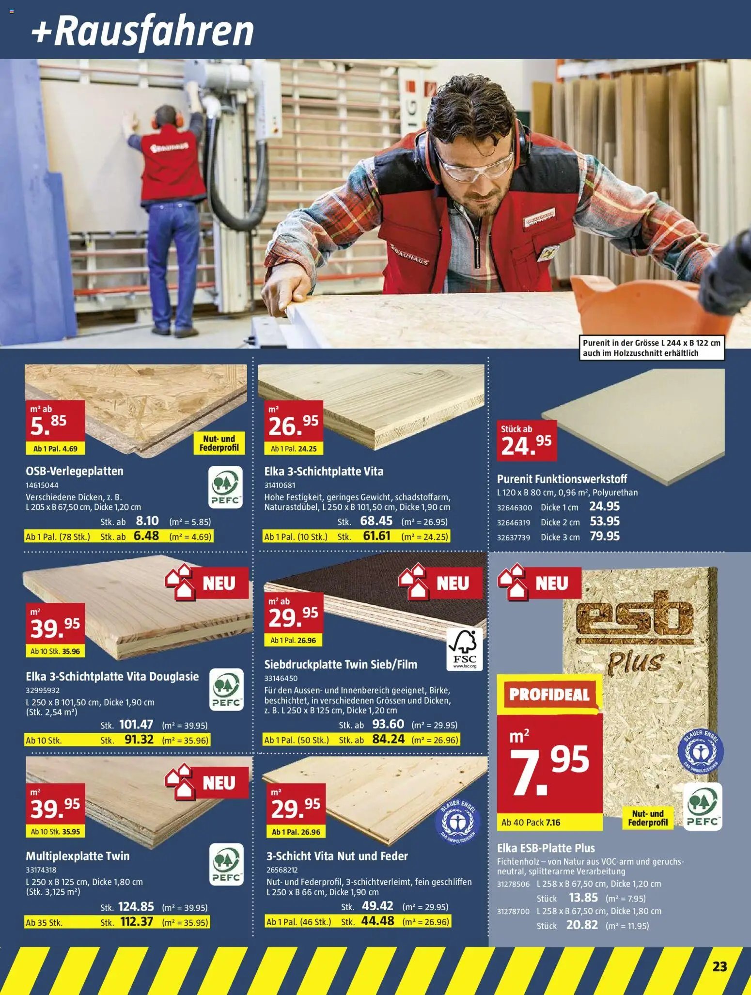 Bauhaus Aktionen (2025-12-29 - 2026-01-25)