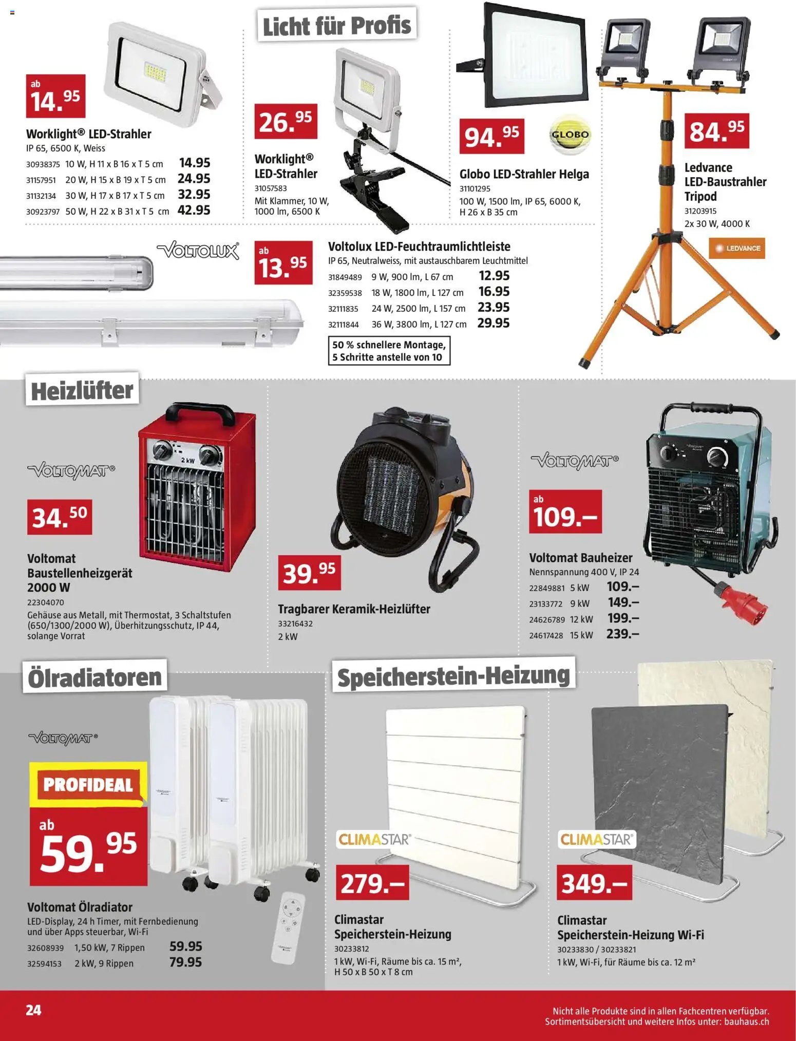 Bauhaus Aktionen (2025-12-29 - 2026-01-25)