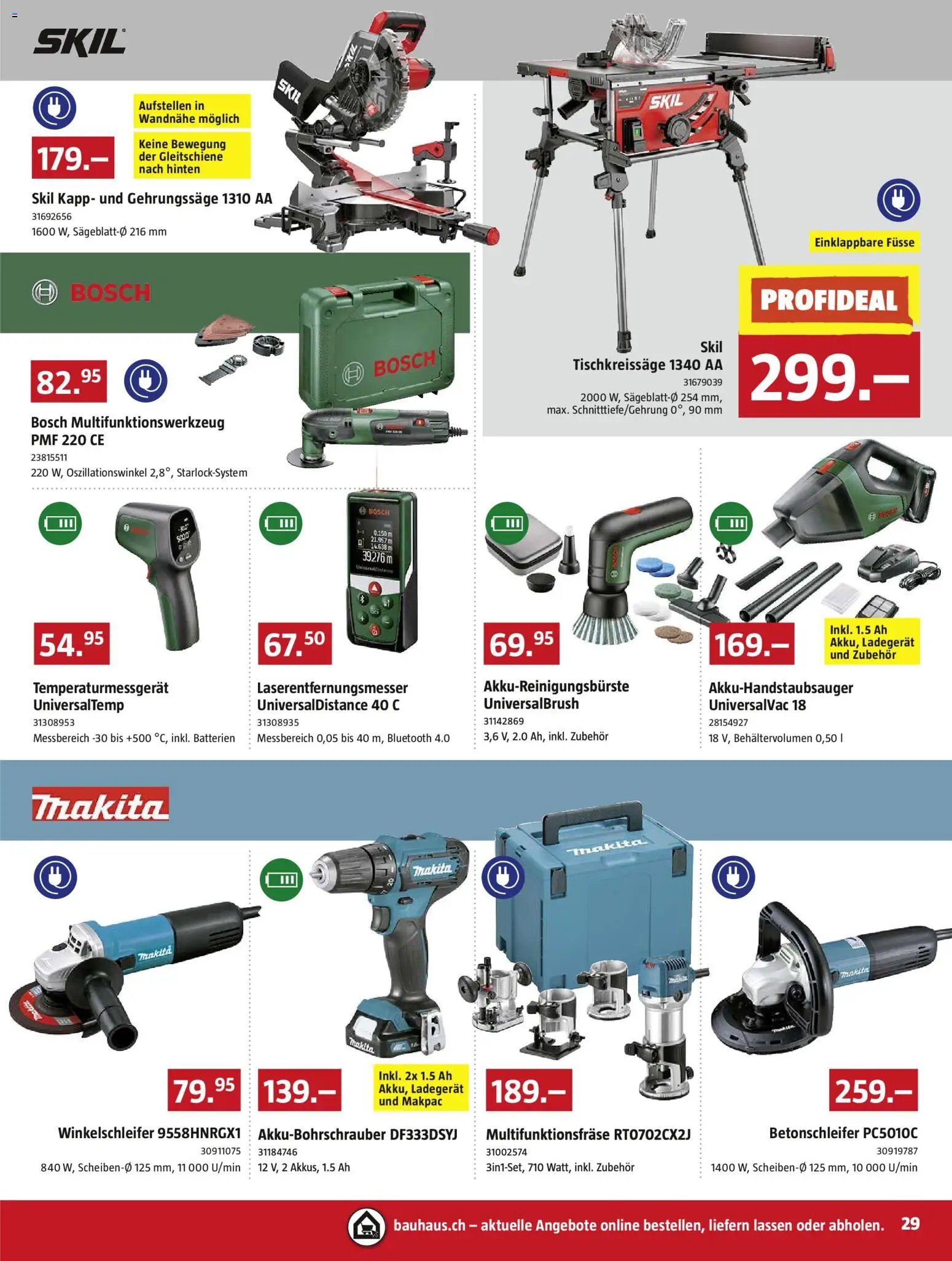 Bauhaus Aktionen (2025-12-29 - 2026-01-25)