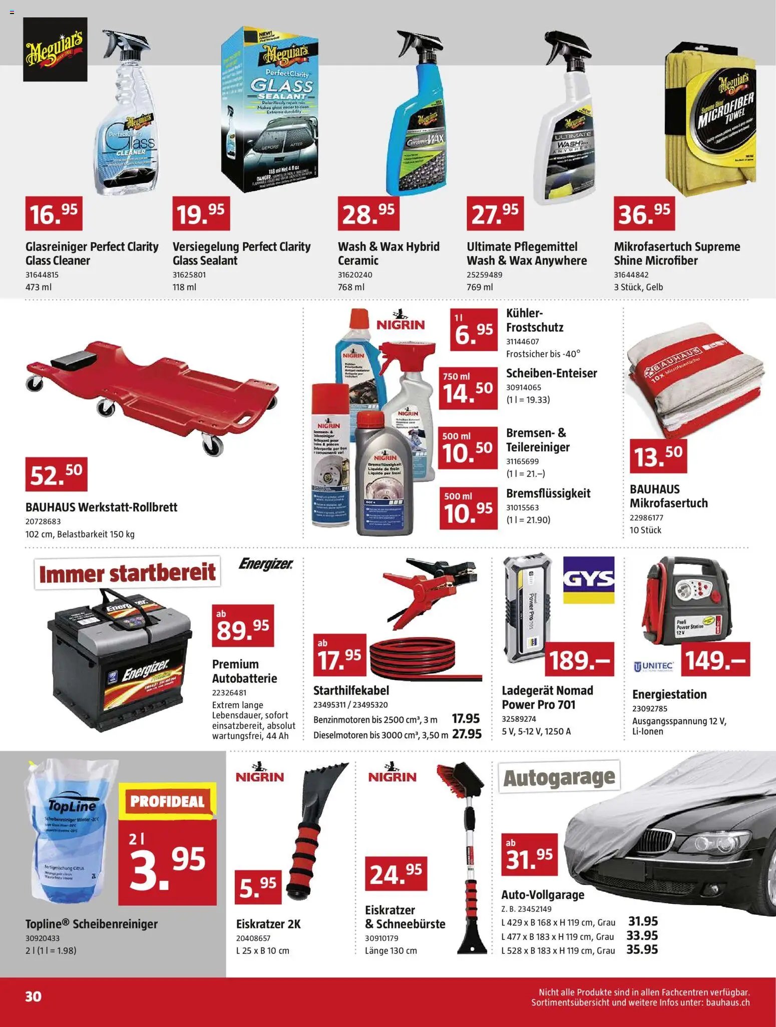 Bauhaus Aktionen (2025-12-29 - 2026-01-25)