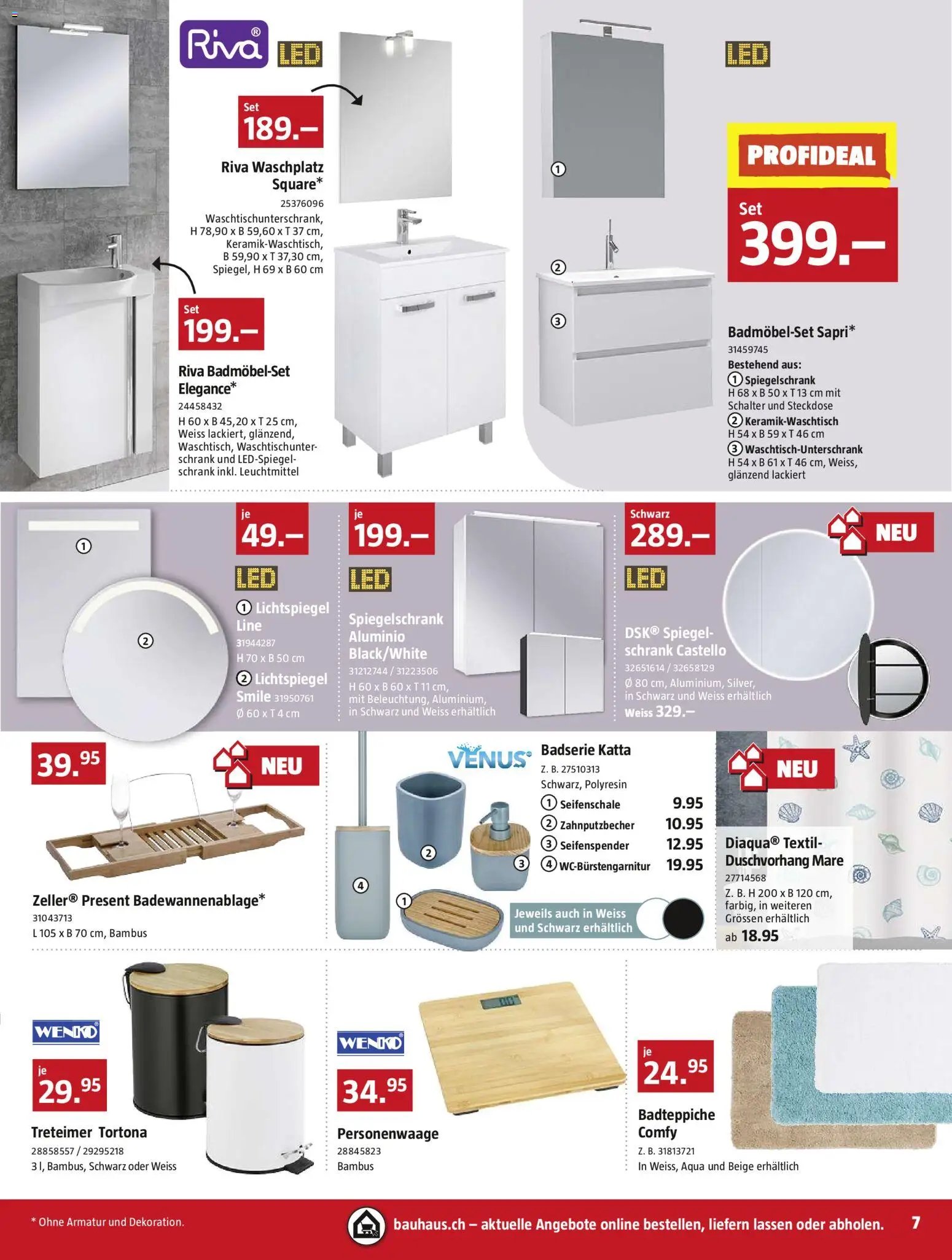 Bauhaus Aktionen (2025-12-29 - 2026-01-25)