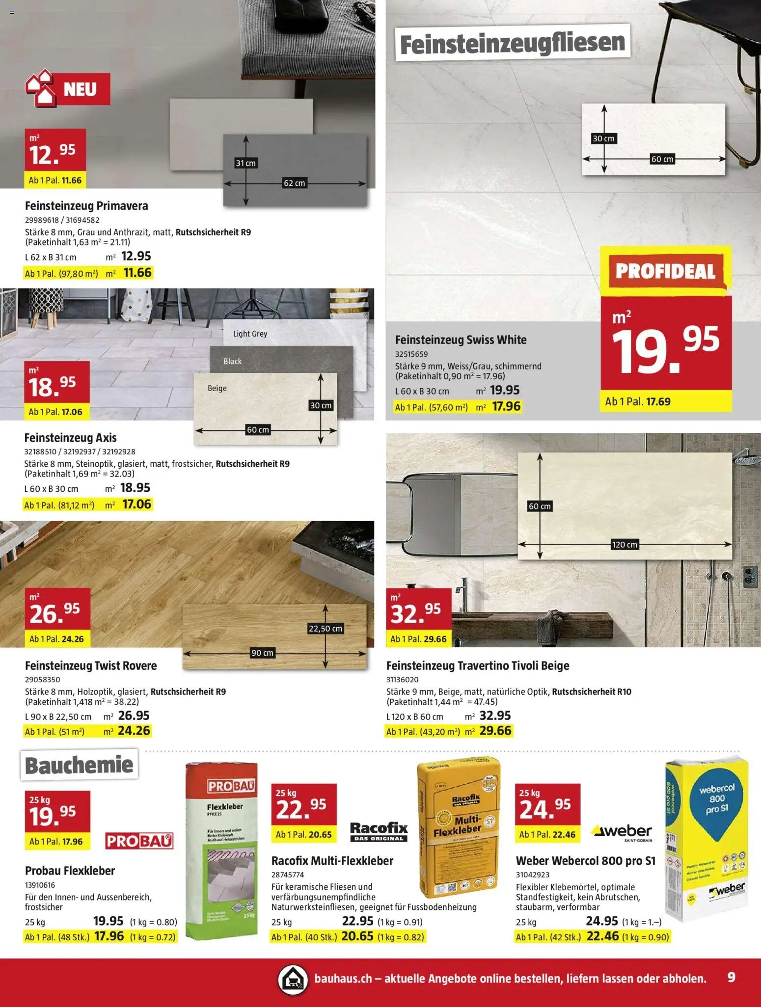 Bauhaus Aktionen (2025-12-29 - 2026-01-25)