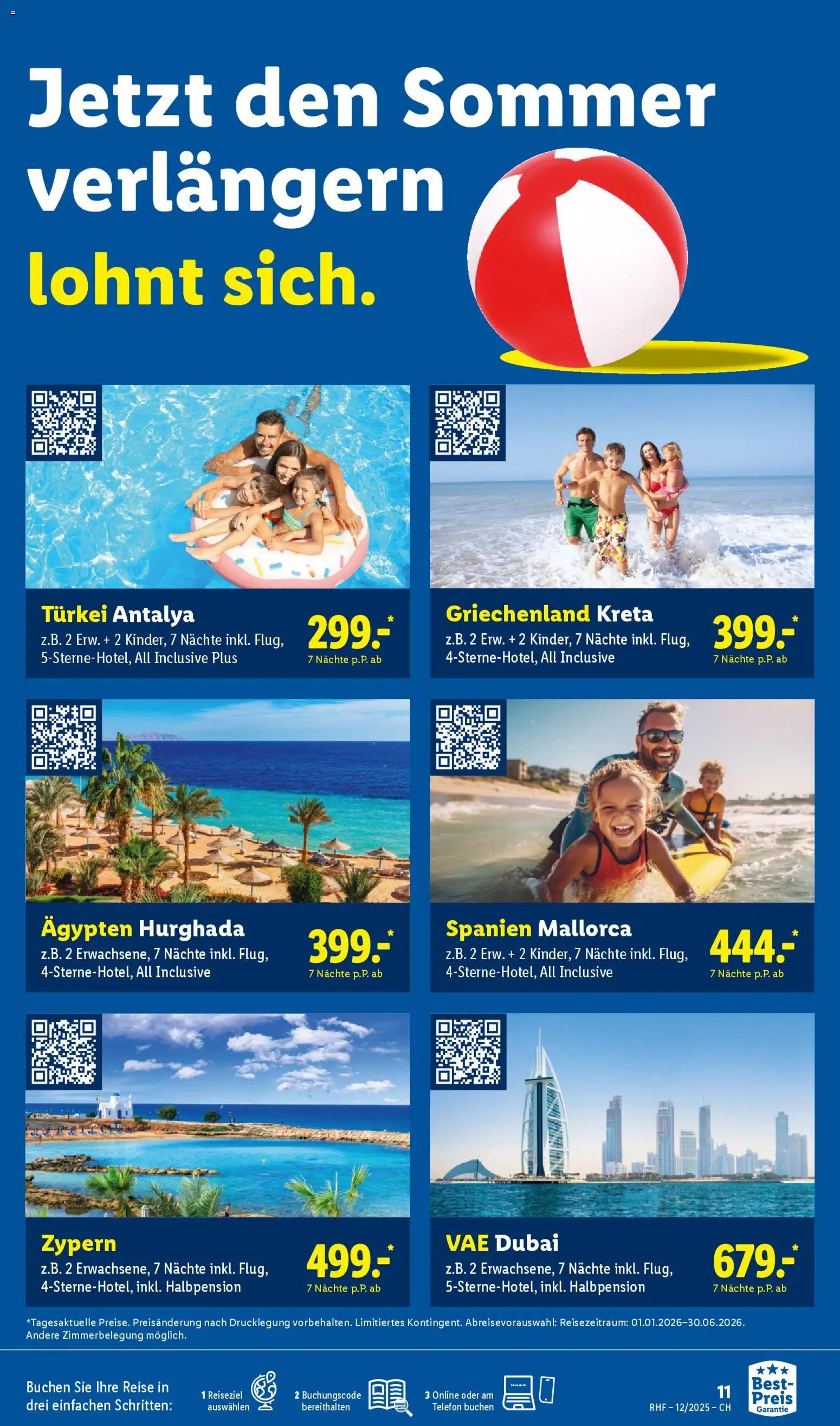 Lidl Aktionen Reisen Dezember (2025-11-29 - 2025-12-31) | 11