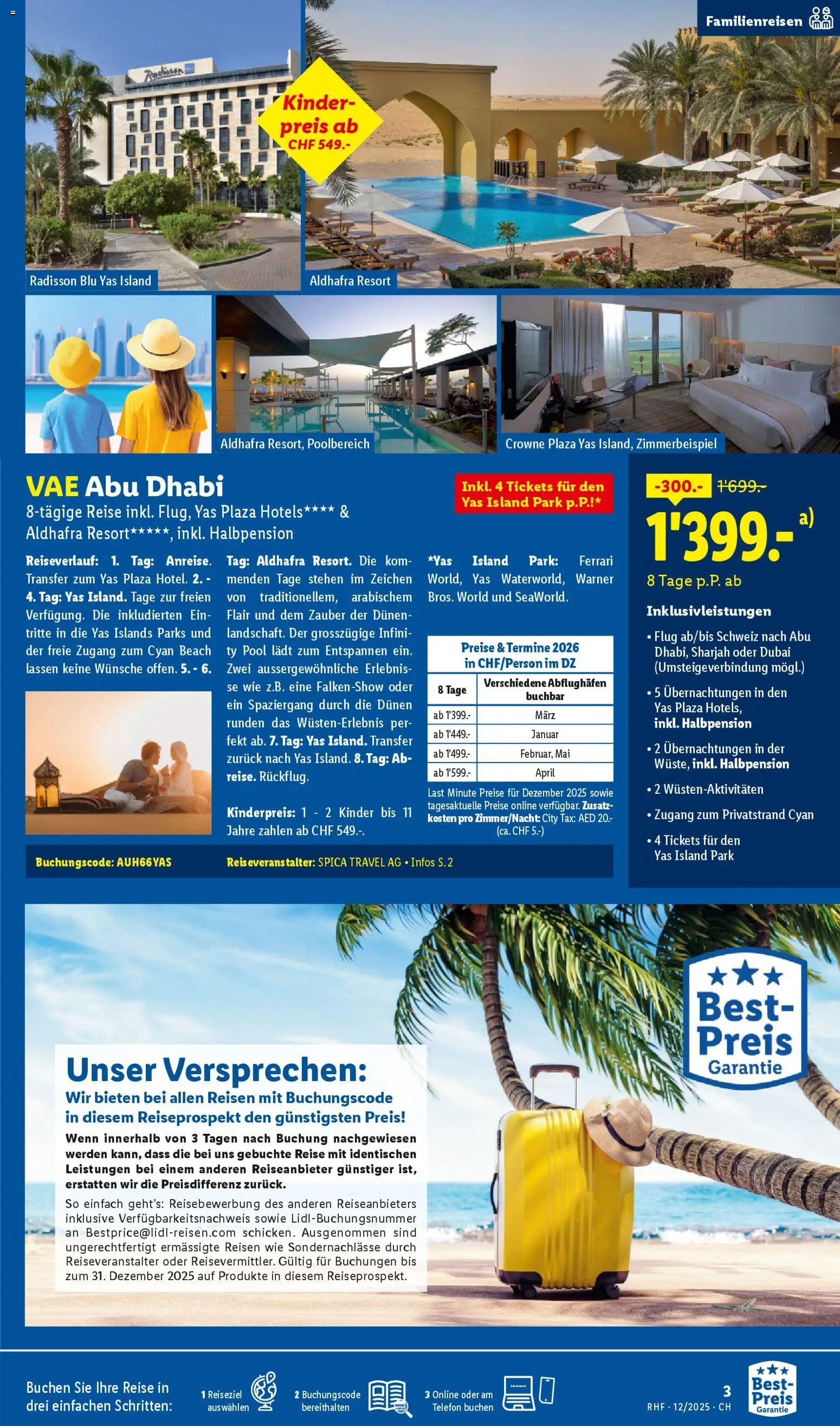 Lidl Aktionen Reisen Dezember (2025-11-29 - 2025-12-31) | 3