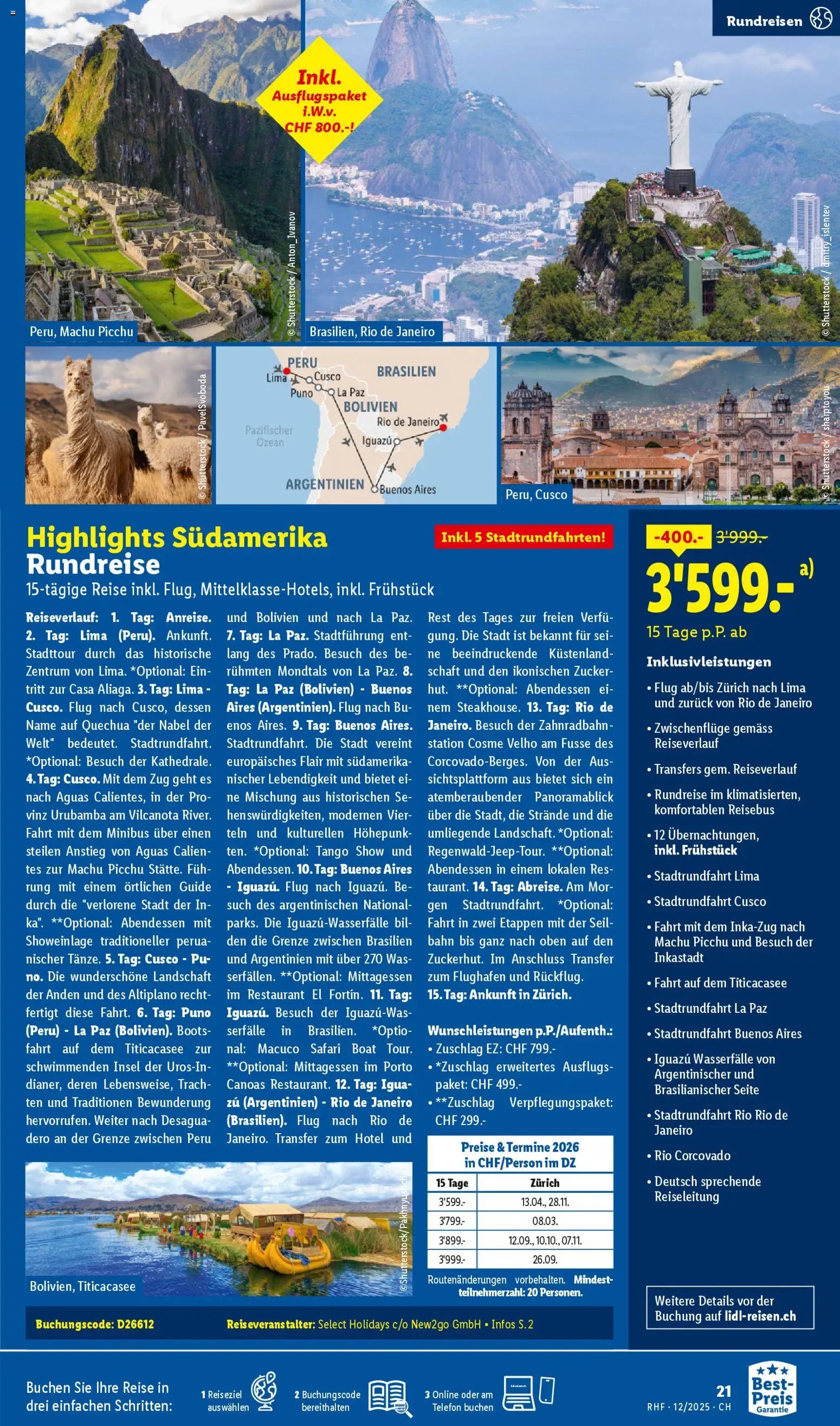 Lidl Aktionen Reisen Dezember (2025-11-29 - 2025-12-31) | 21