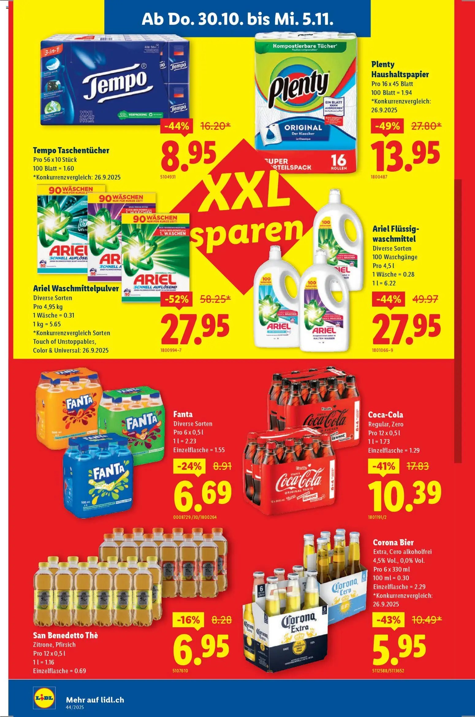 Lidl Aktionen (2025-10-30 - 2025-11-05) | 10