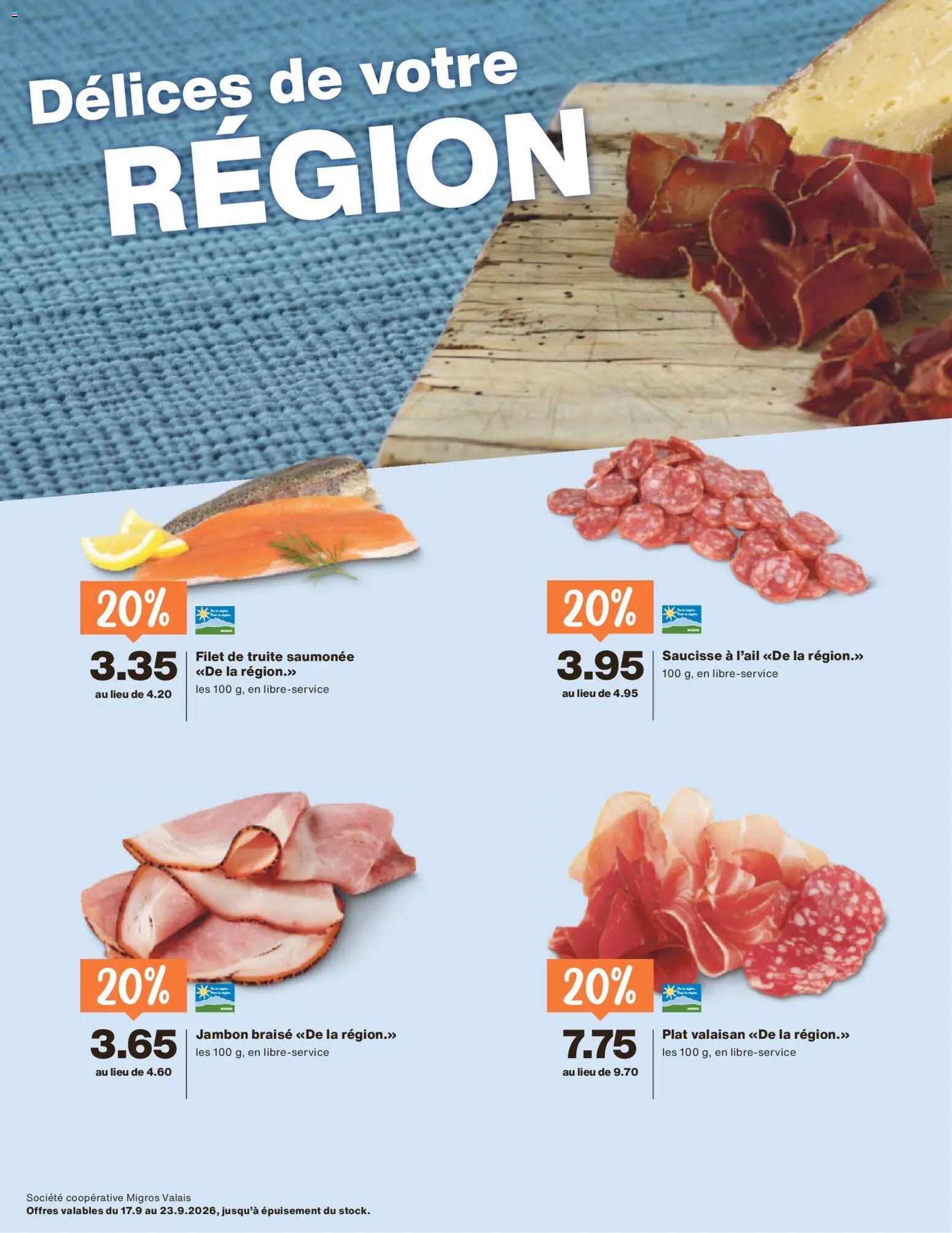 Migros aktionen Magazine FR