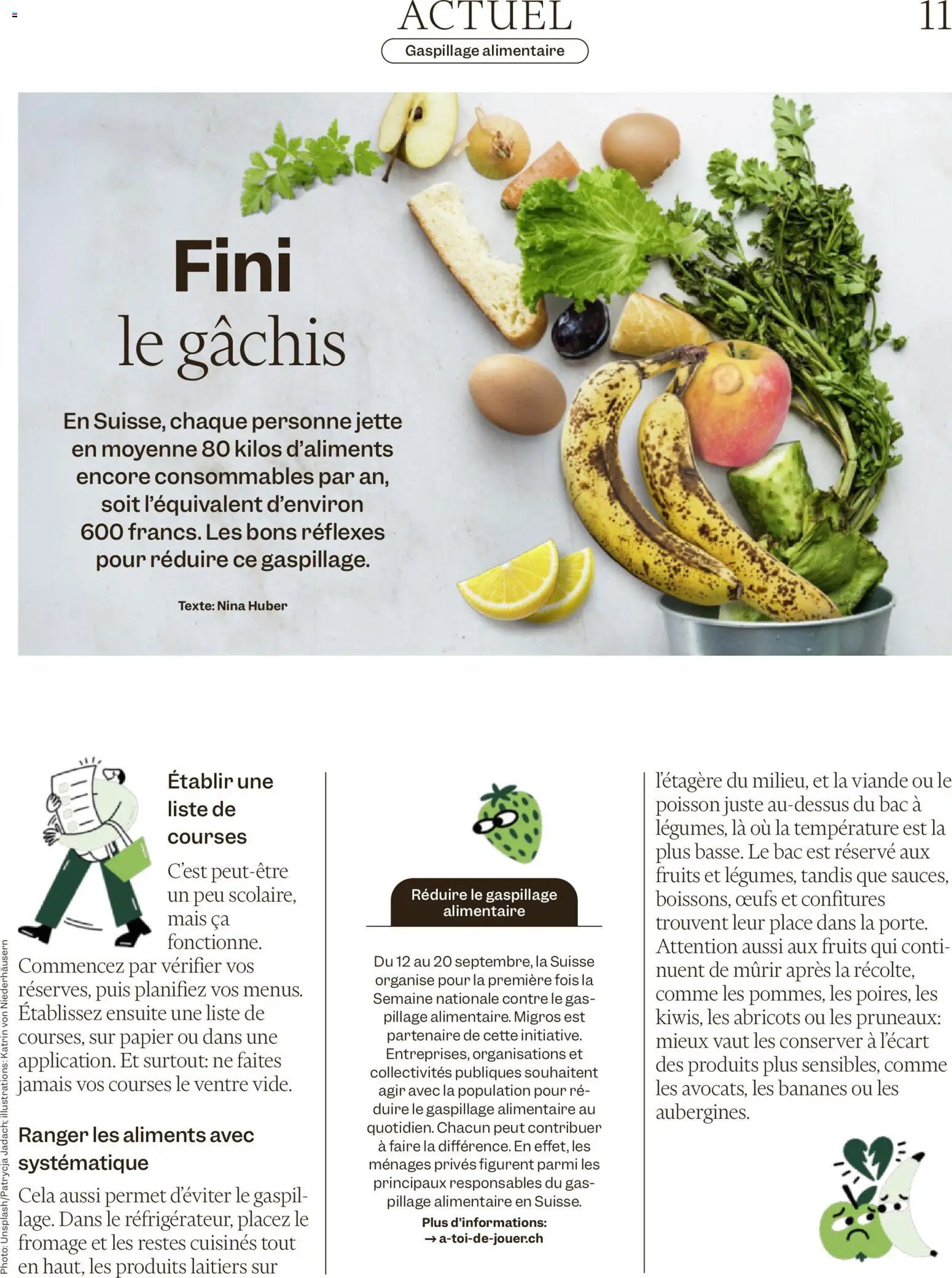 Migros aktionen Magazine FR
