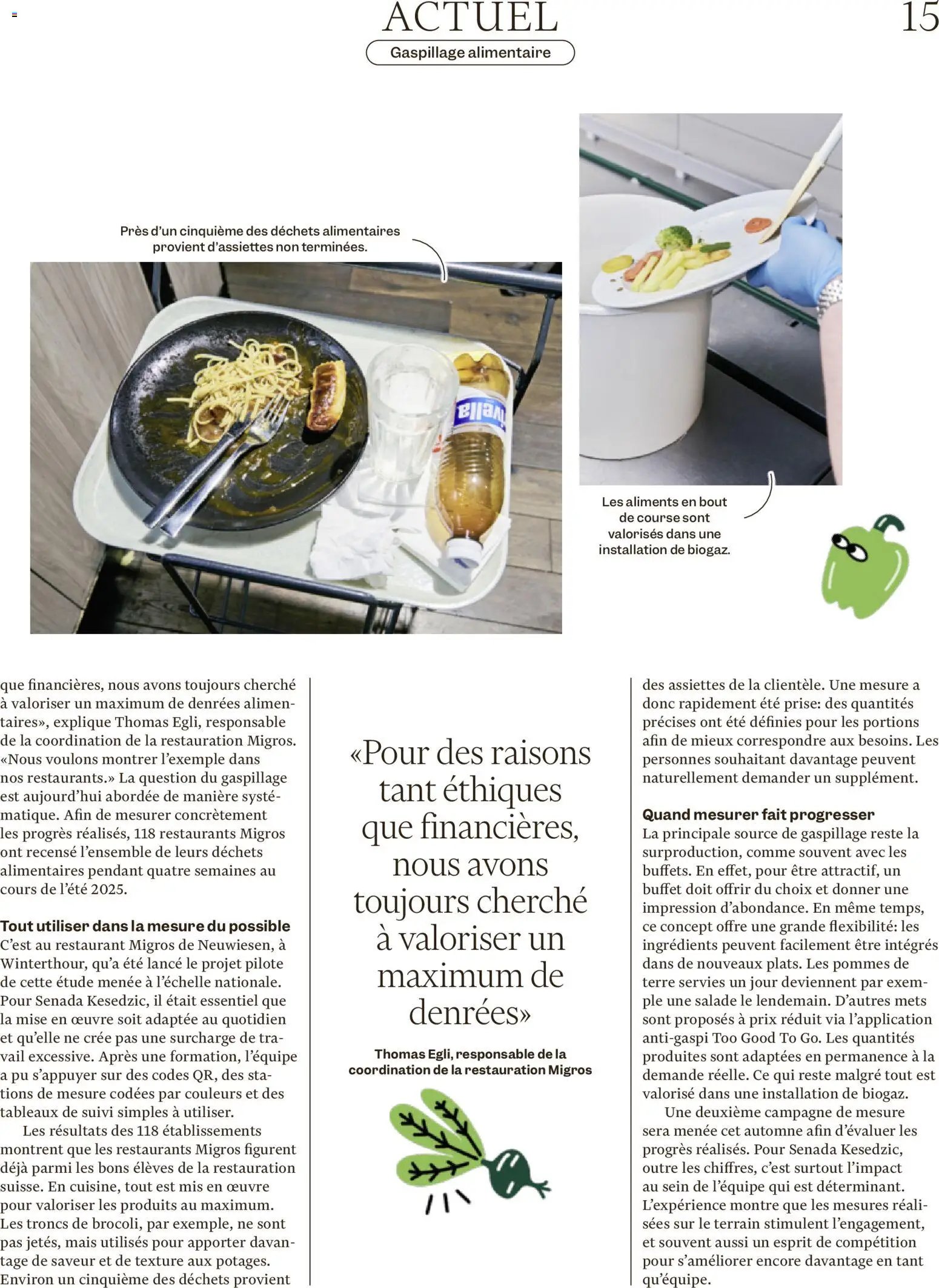Migros aktionen Magazine FR