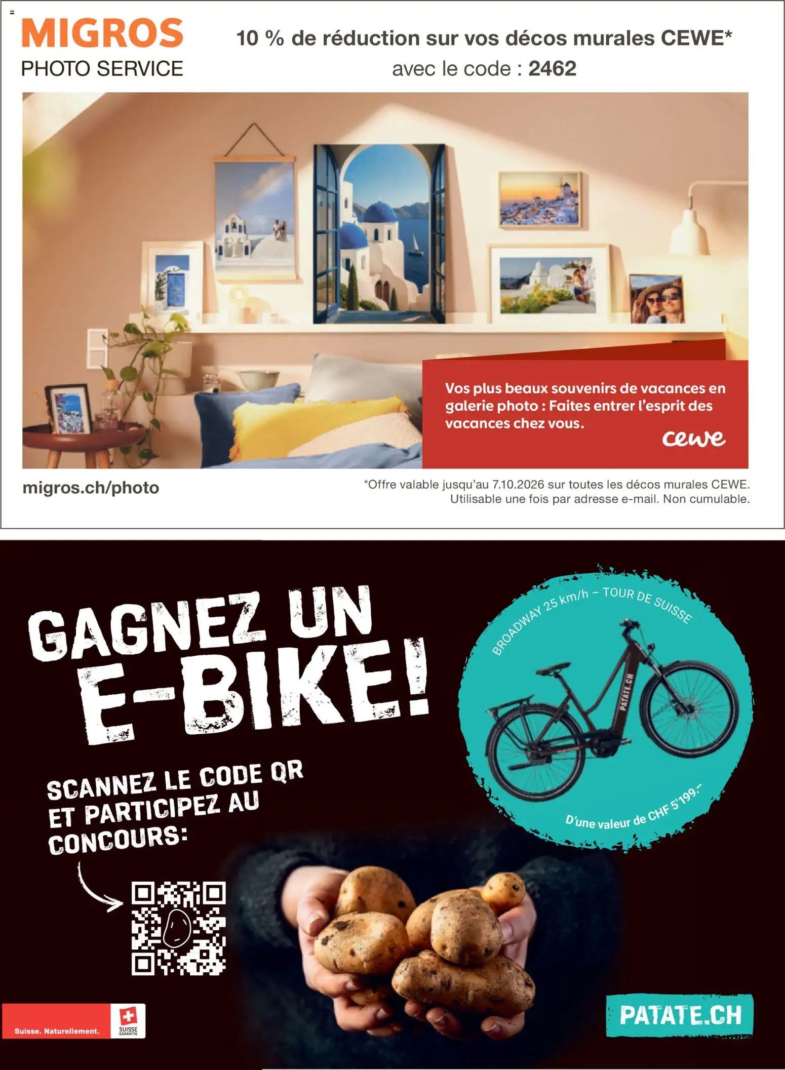 Migros aktionen Magazine FR