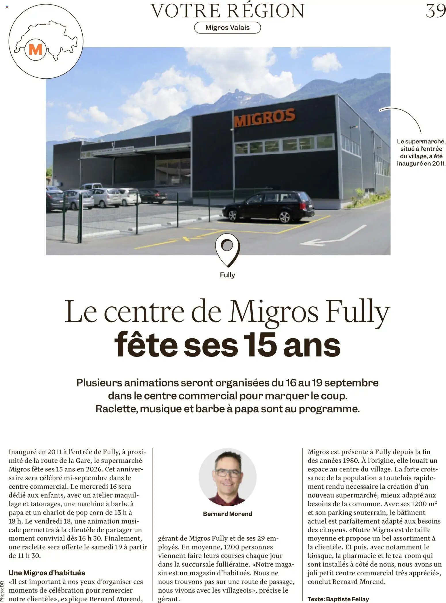 Migros aktionen Magazine FR