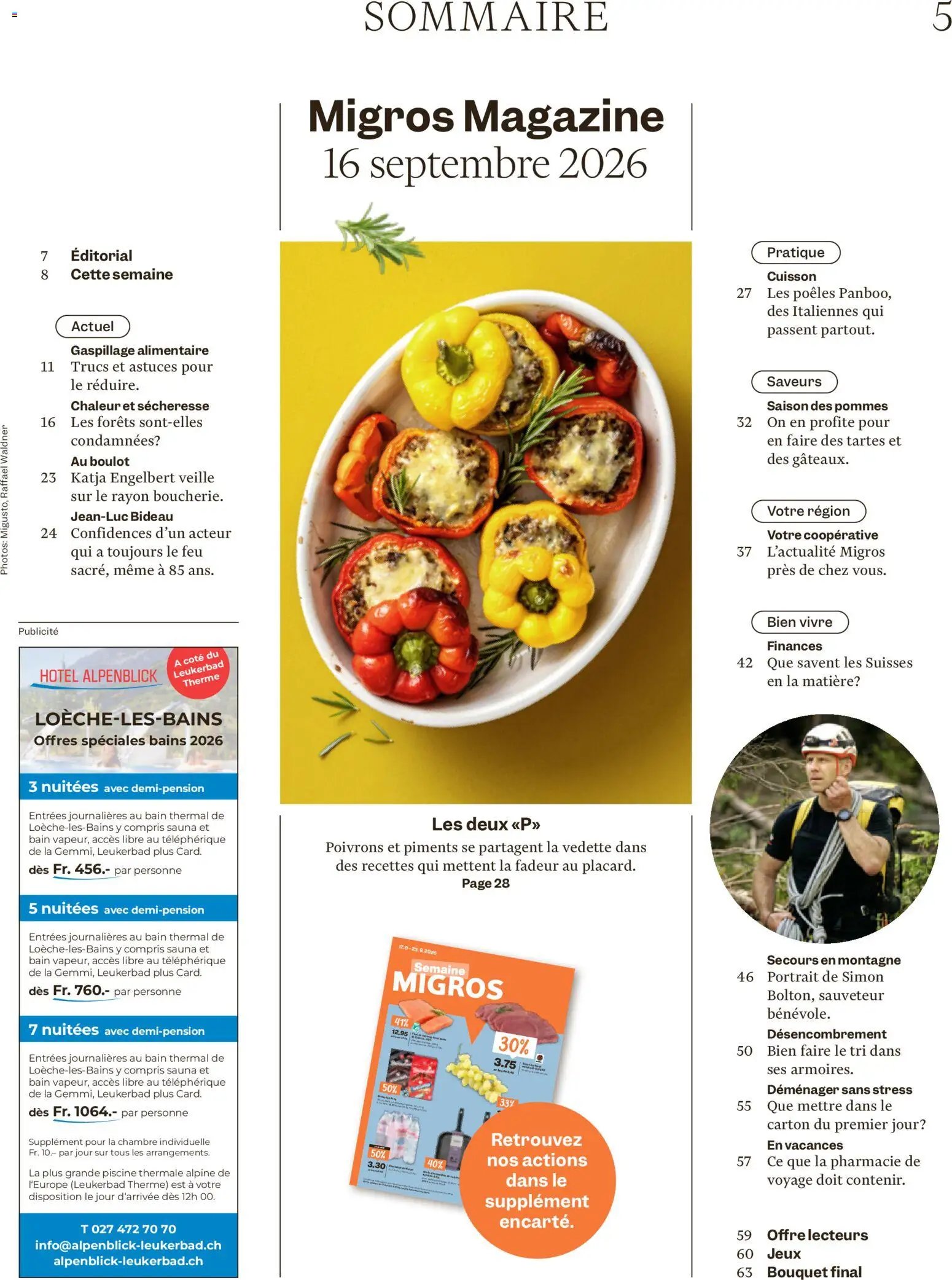 Migros aktionen Magazine FR