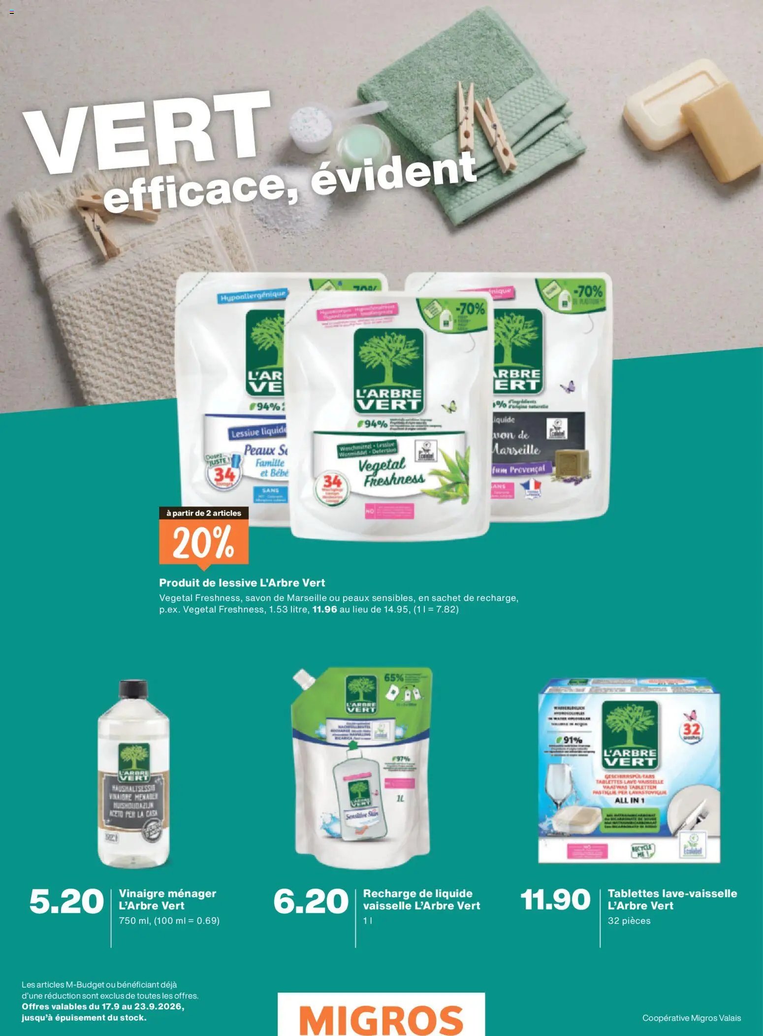 Migros aktionen Magazine FR