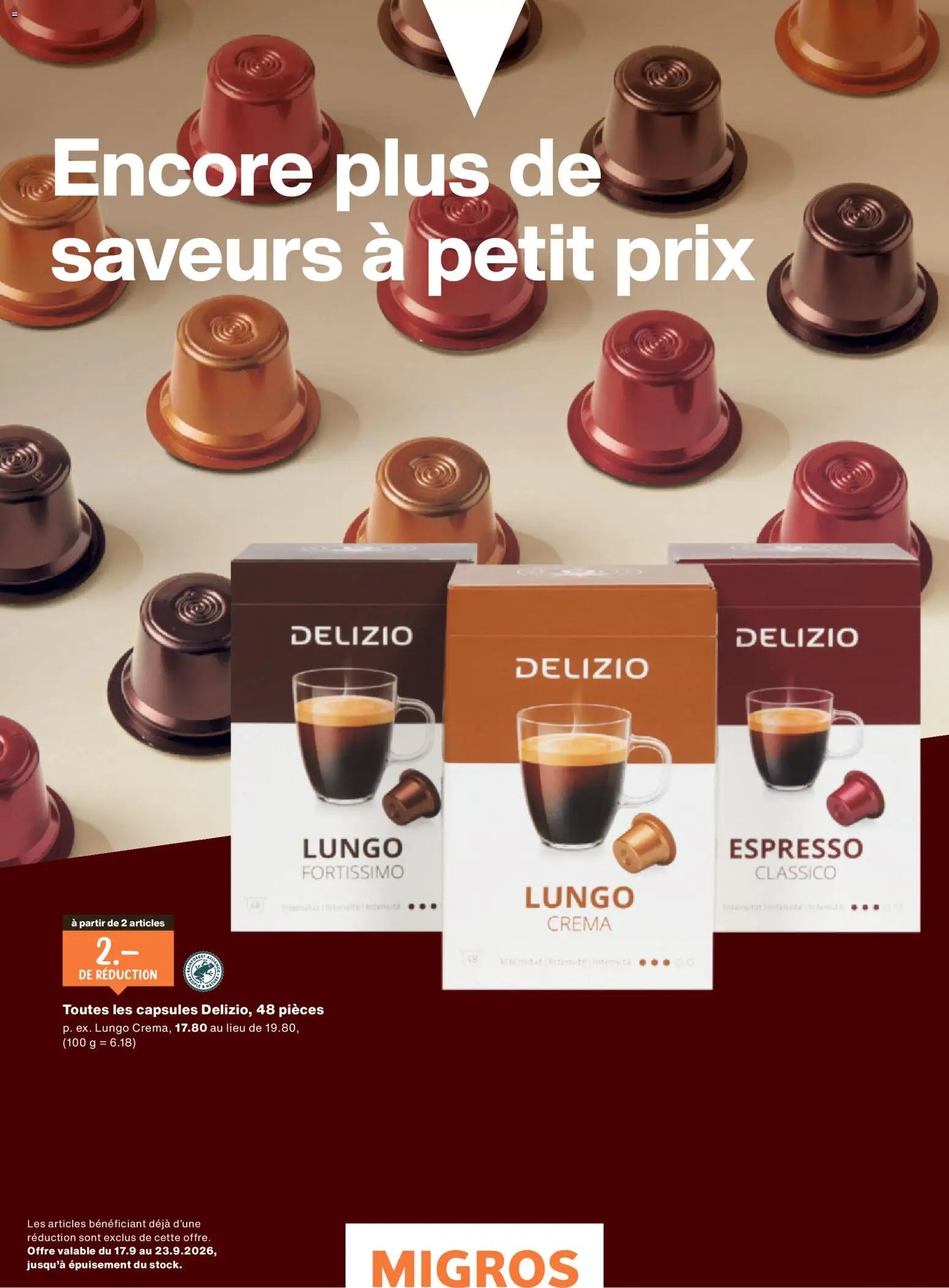 Migros aktionen Magazine FR