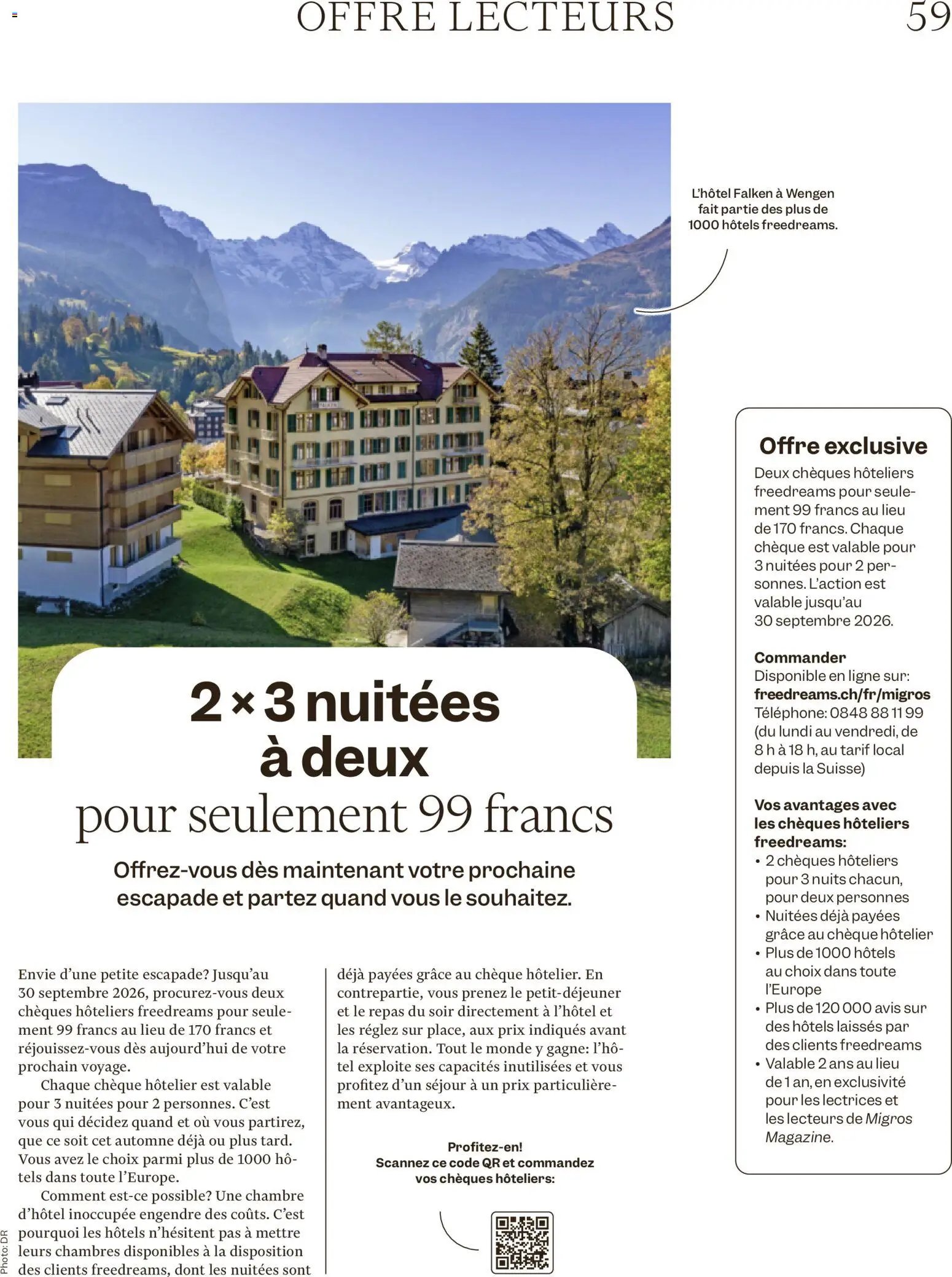 Migros aktionen Magazine FR