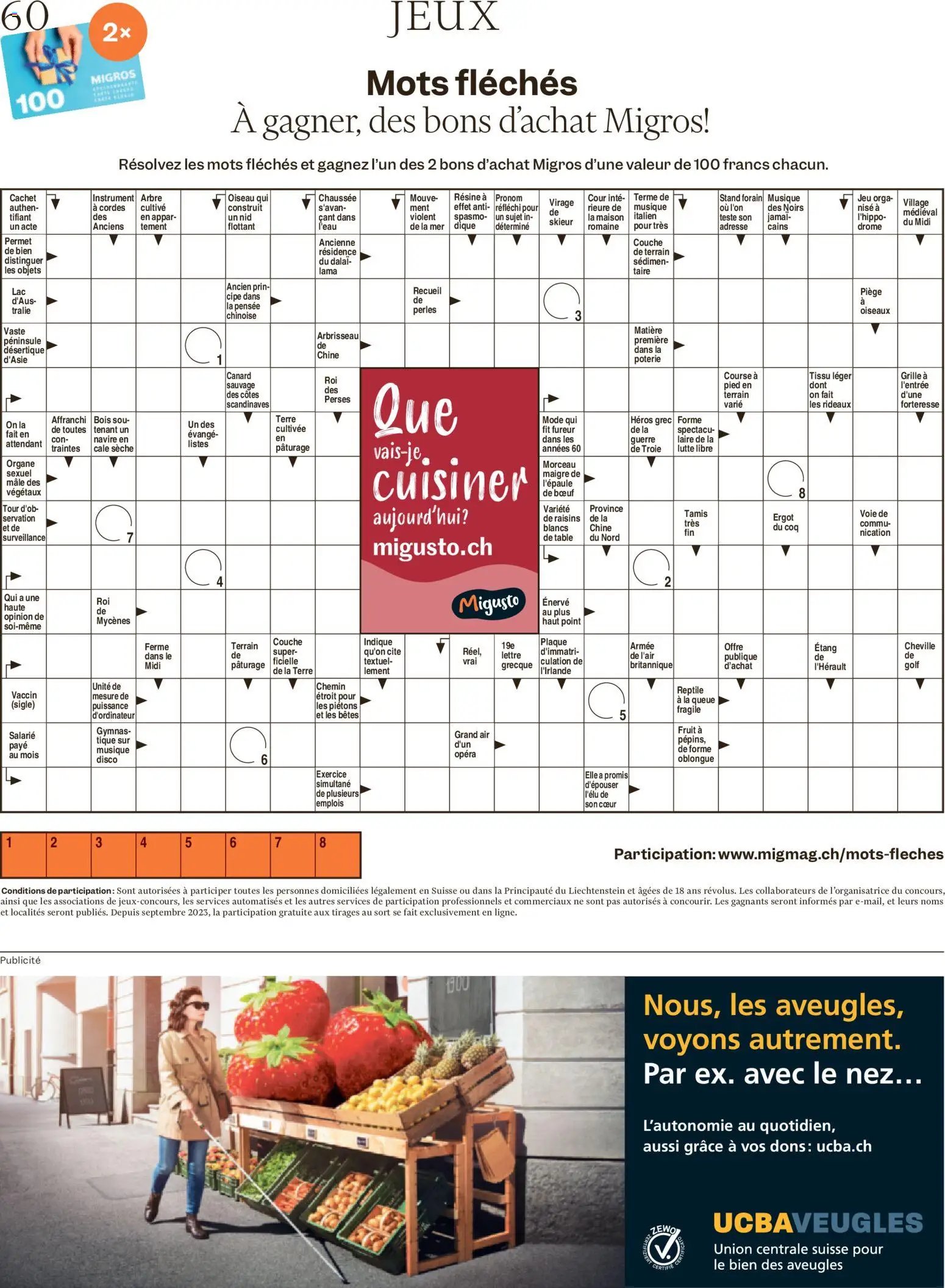 Migros aktionen Magazine FR