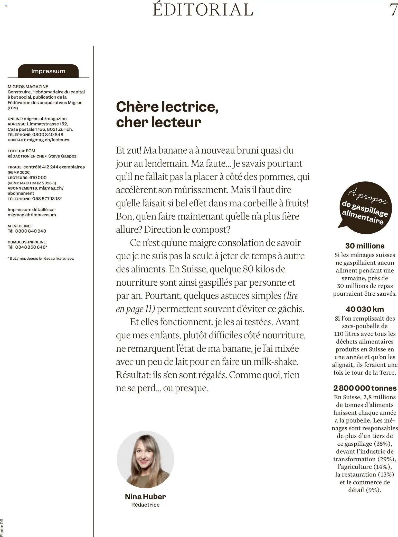 Migros aktionen Magazine FR