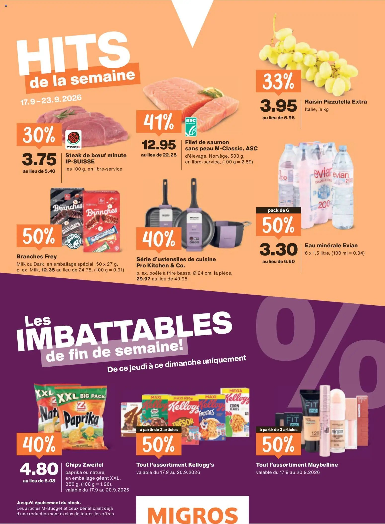Migros aktionen Magazine FR