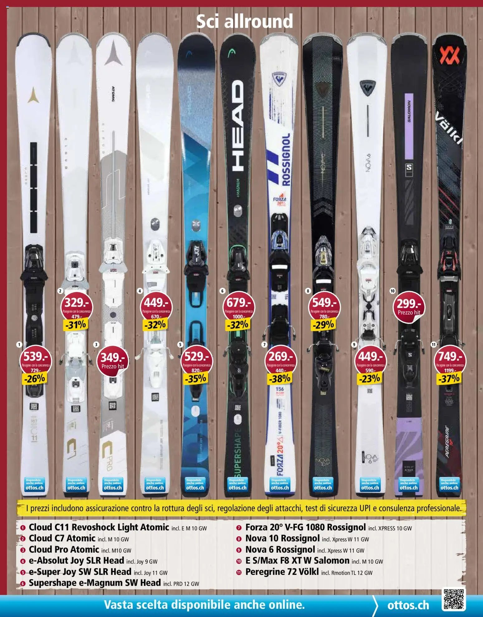 Otto's aktionen Speciale sport invernali
