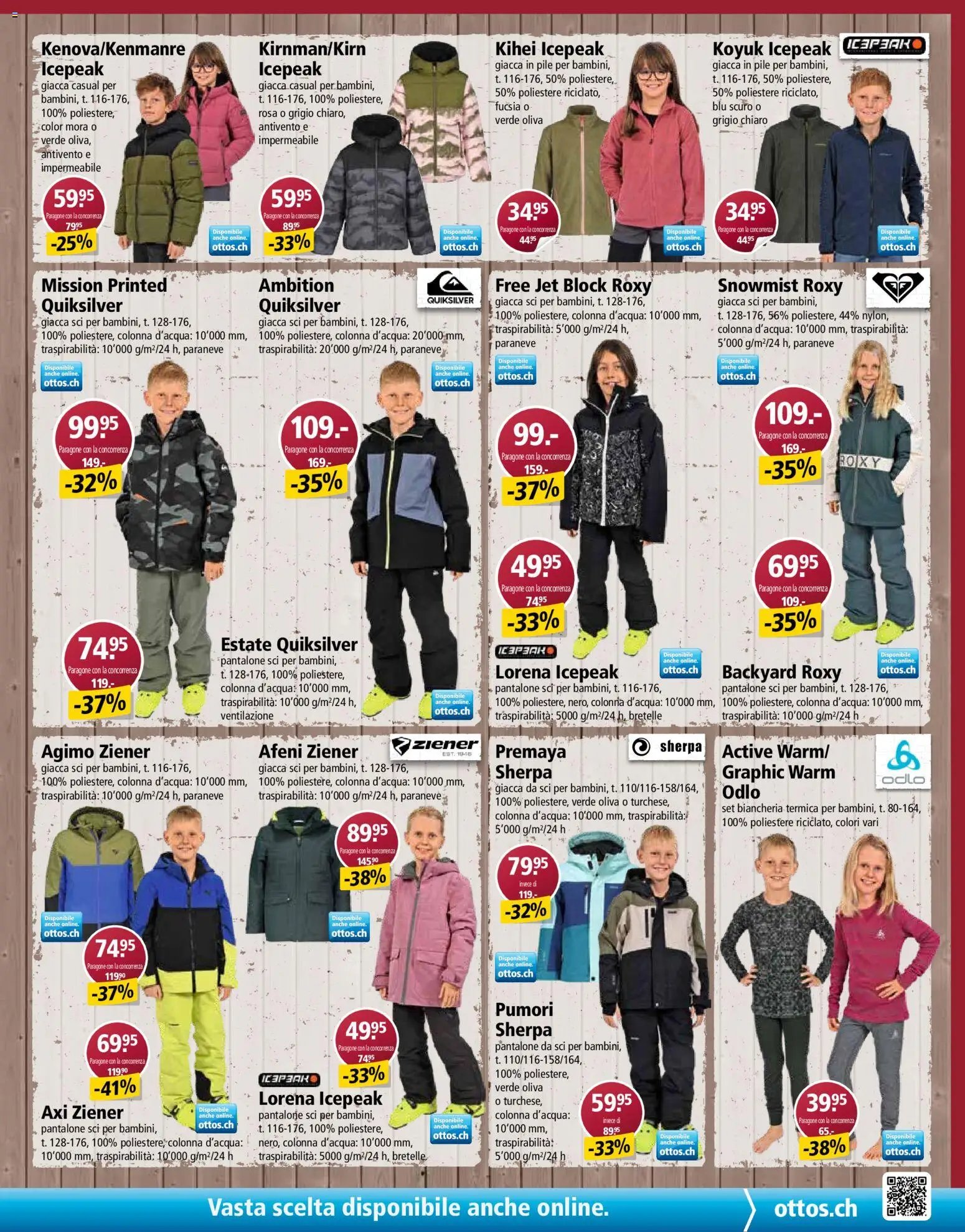 Otto's aktionen Speciale sport invernali