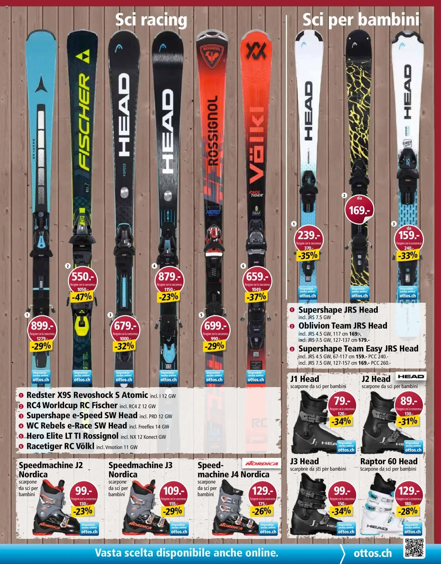 Otto's aktionen Speciale sport invernali