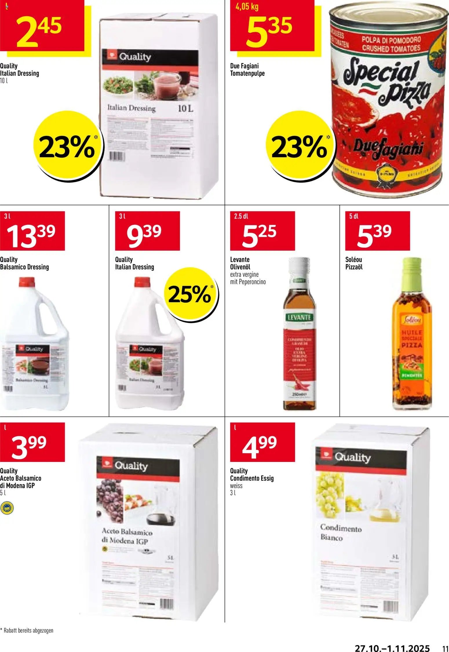 Prodega Aktionen Pizzeria (2025-10-27 - 2025-11-01) | 11