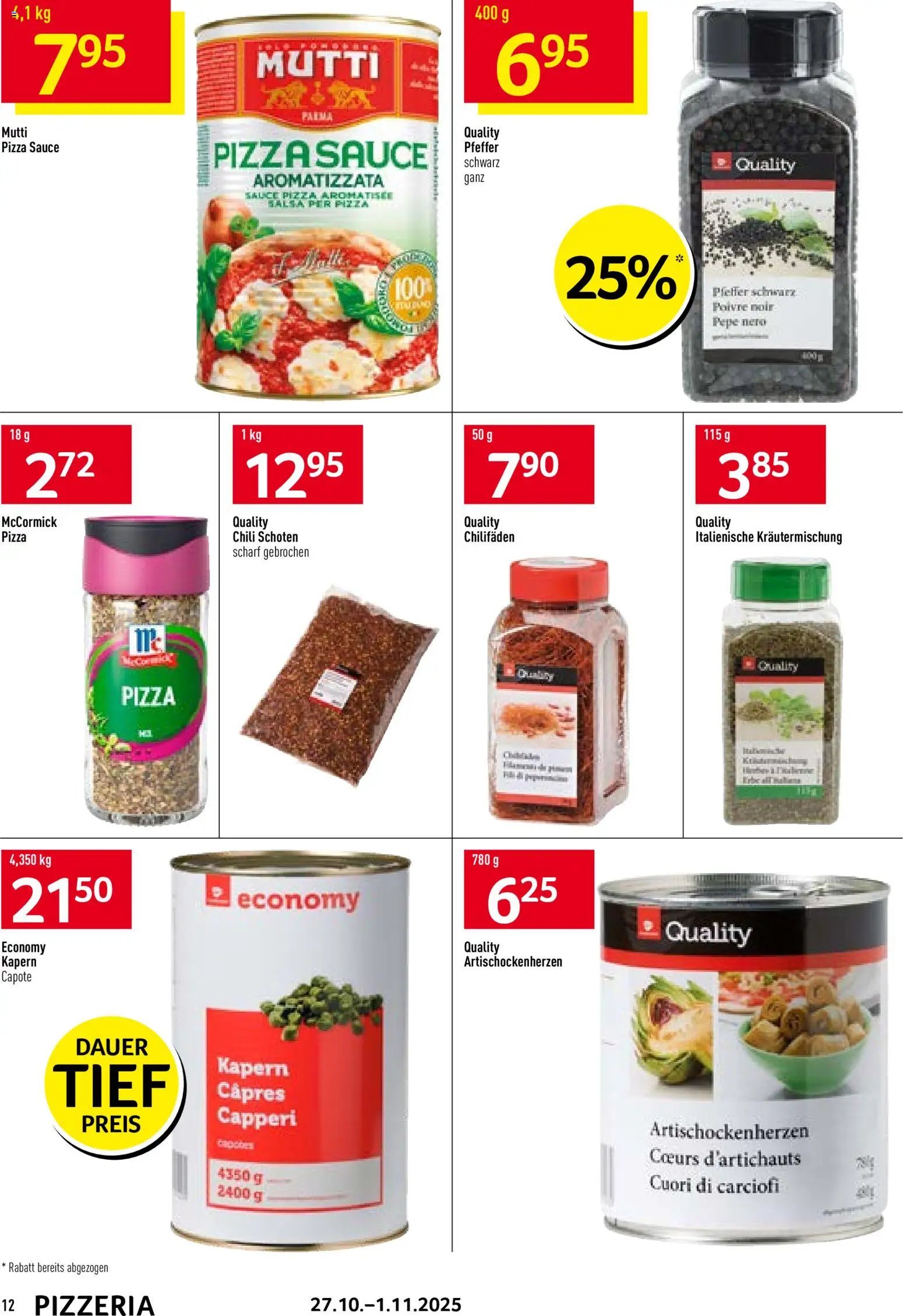 Prodega Aktionen Pizzeria (2025-10-27 - 2025-11-01) | 12