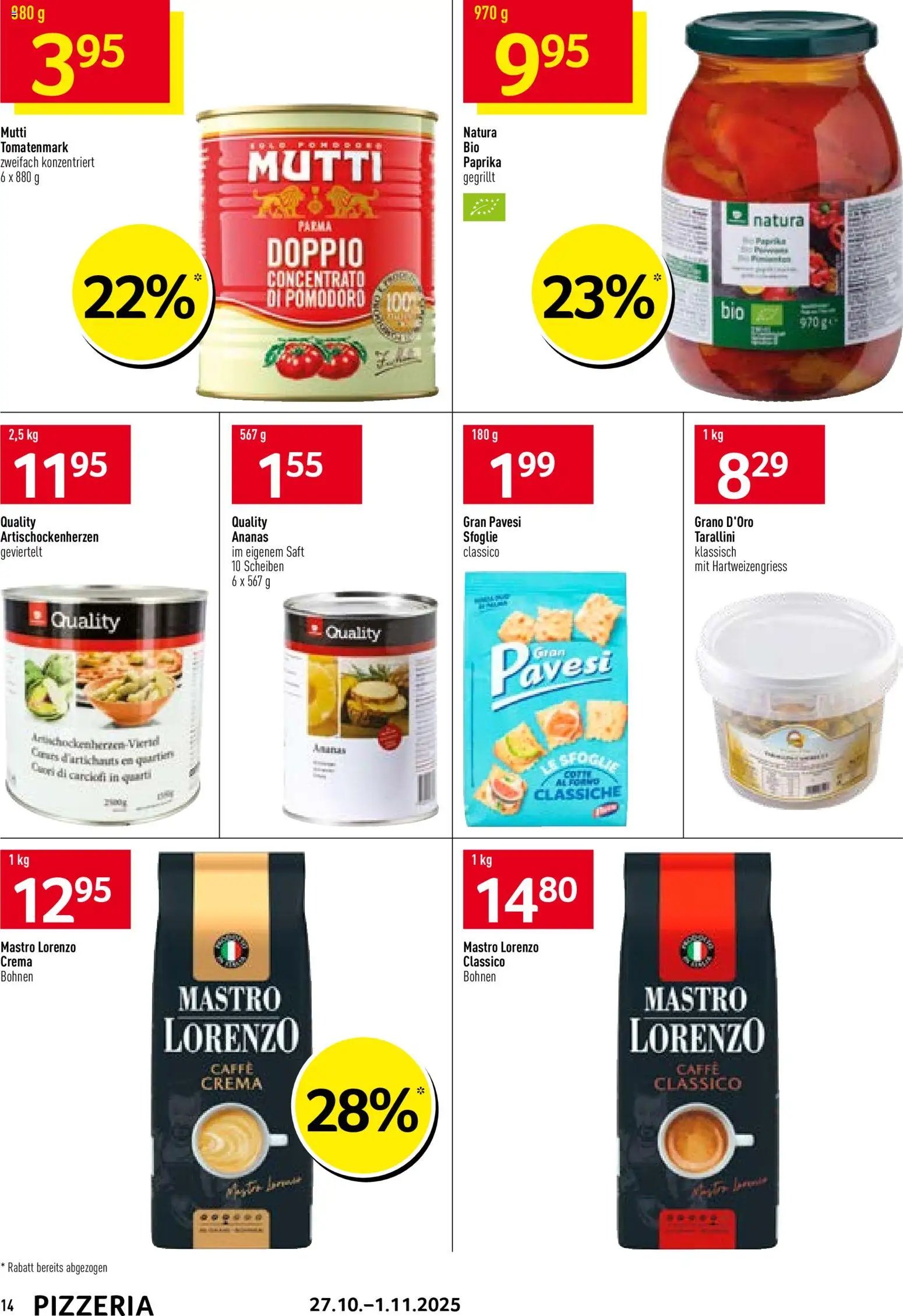 Prodega Aktionen Pizzeria (2025-10-27 - 2025-11-01) | 14