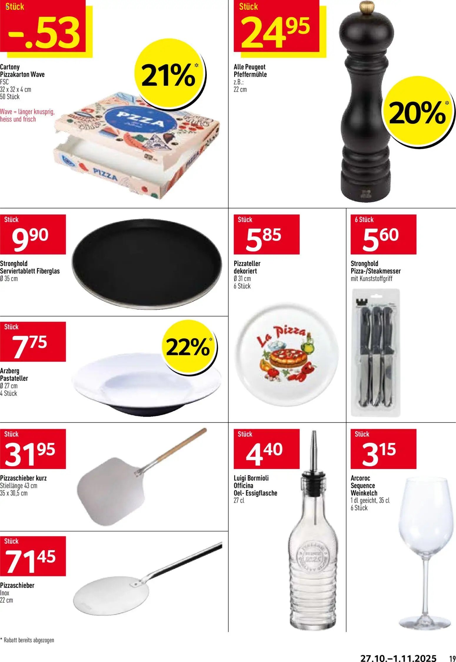 Prodega Aktionen Pizzeria (2025-10-27 - 2025-11-01) | 19