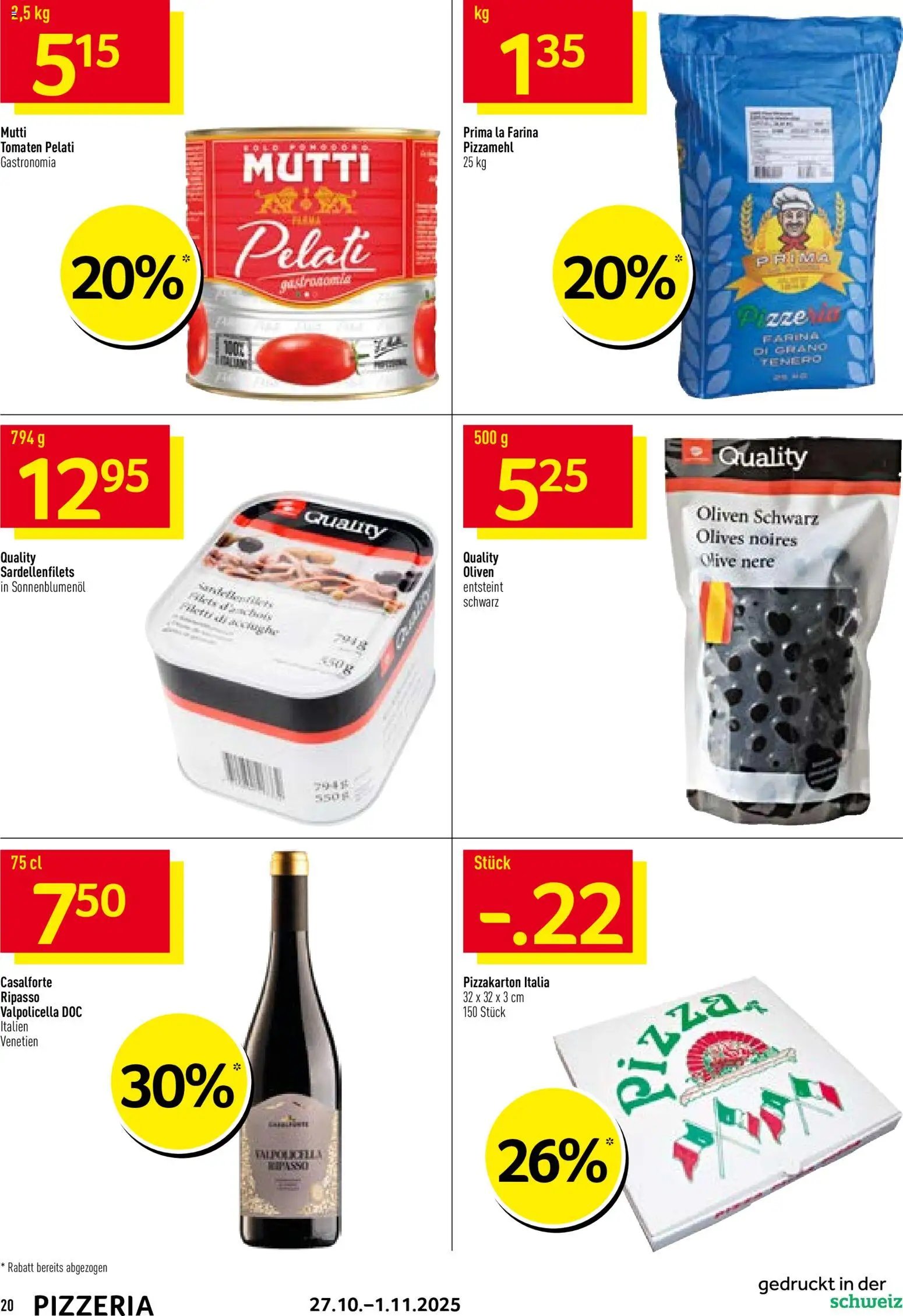 Prodega Aktionen Pizzeria (2025-10-27 - 2025-11-01) | 20