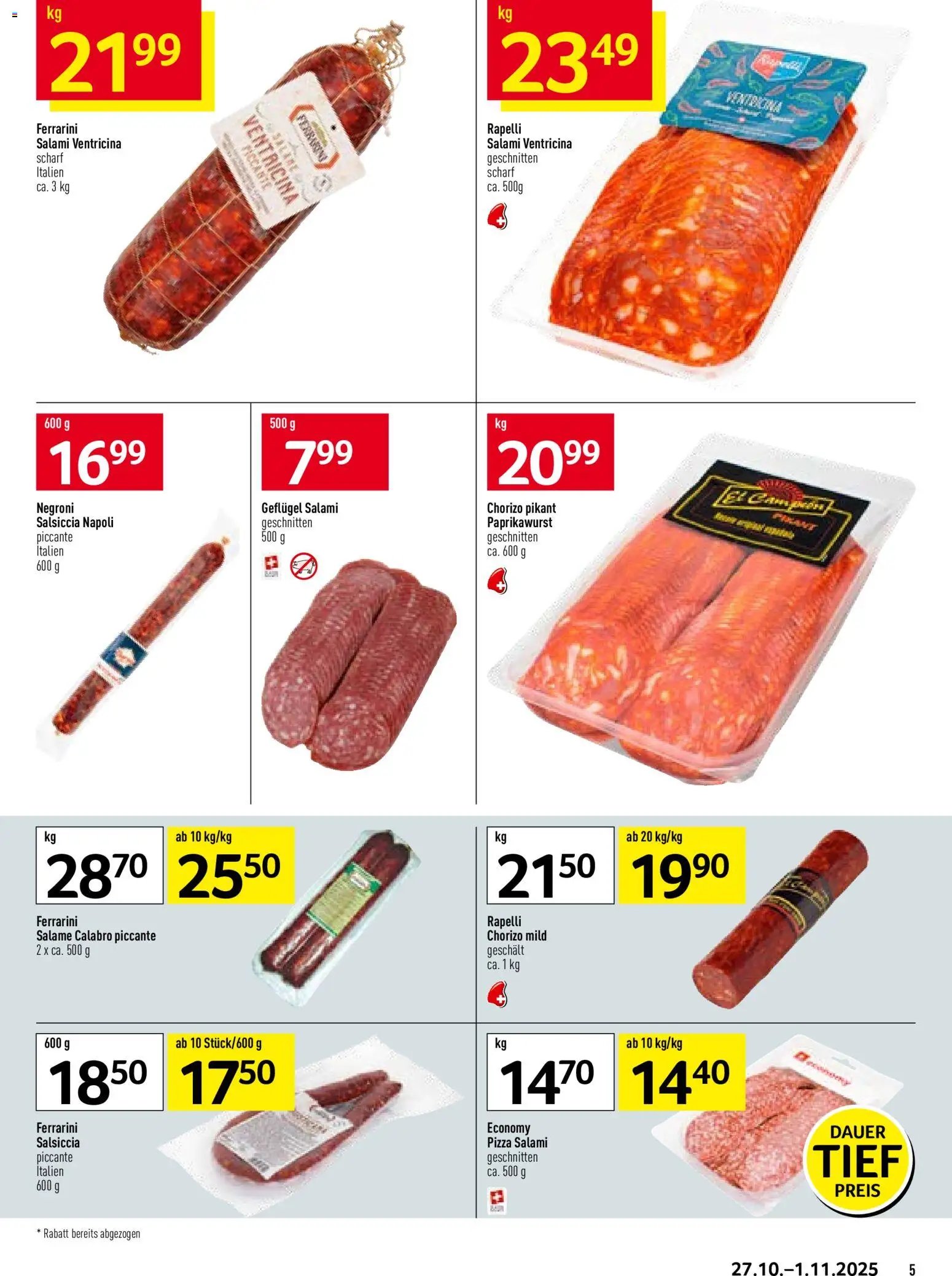 Prodega Aktionen Pizzeria (2025-10-27 - 2025-11-01) | 5