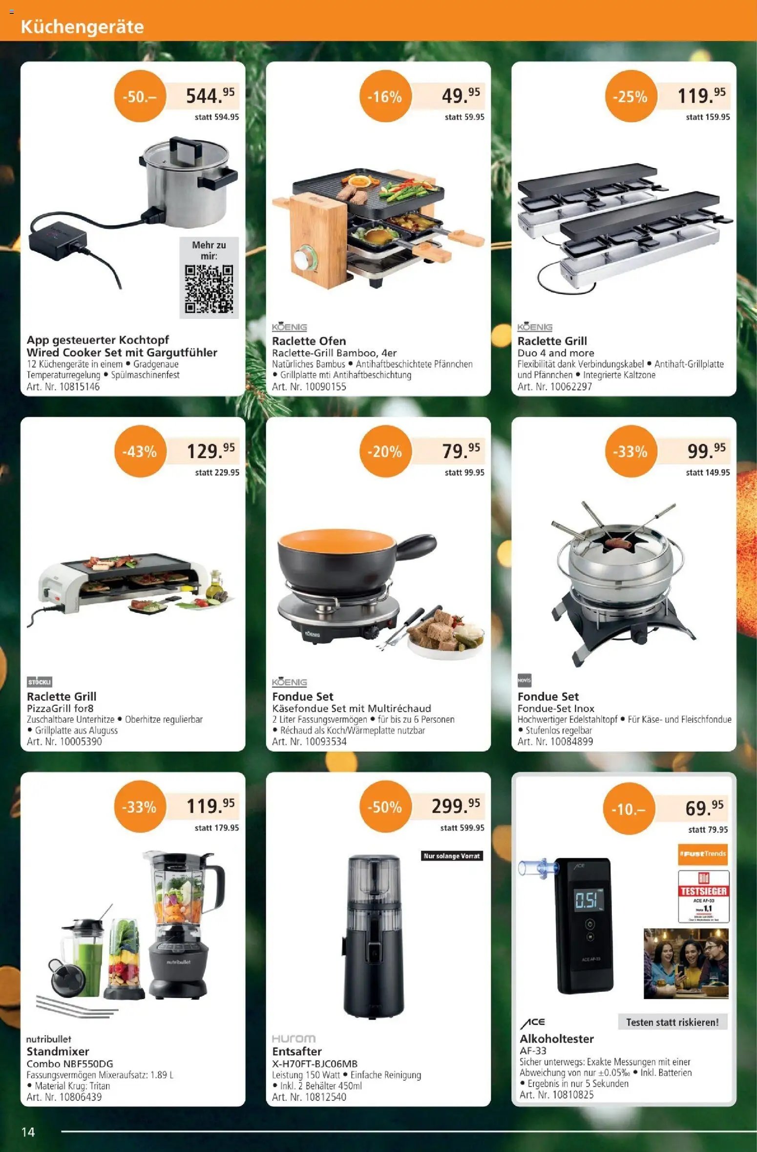 Fust Aktionen (2025-01-01 - 2025-12-24) | 14