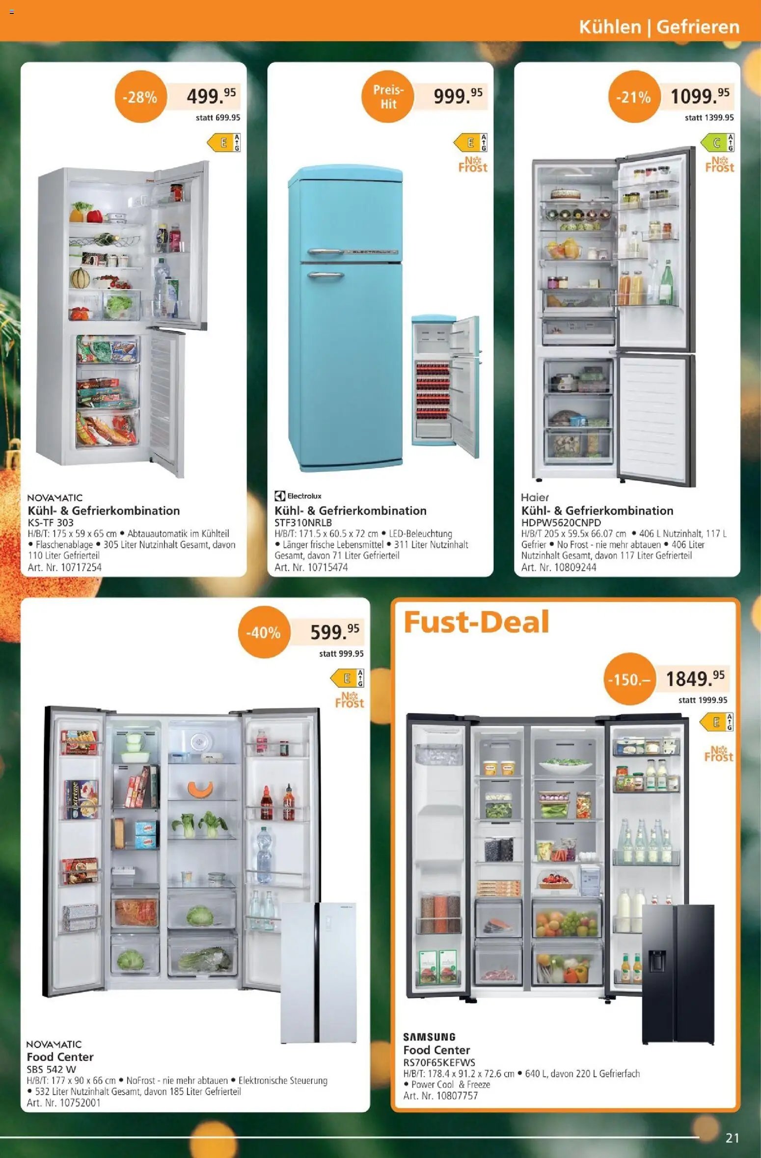 Fust Aktionen (2025-01-01 - 2025-12-24) | 21