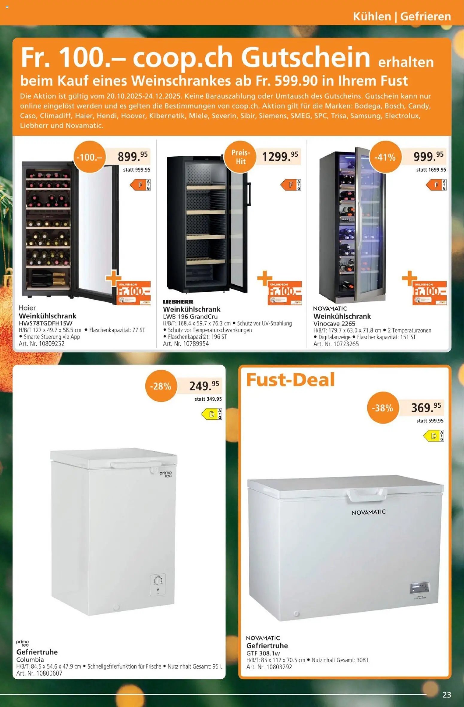 Fust Aktionen (2025-01-01 - 2025-12-24) | 23