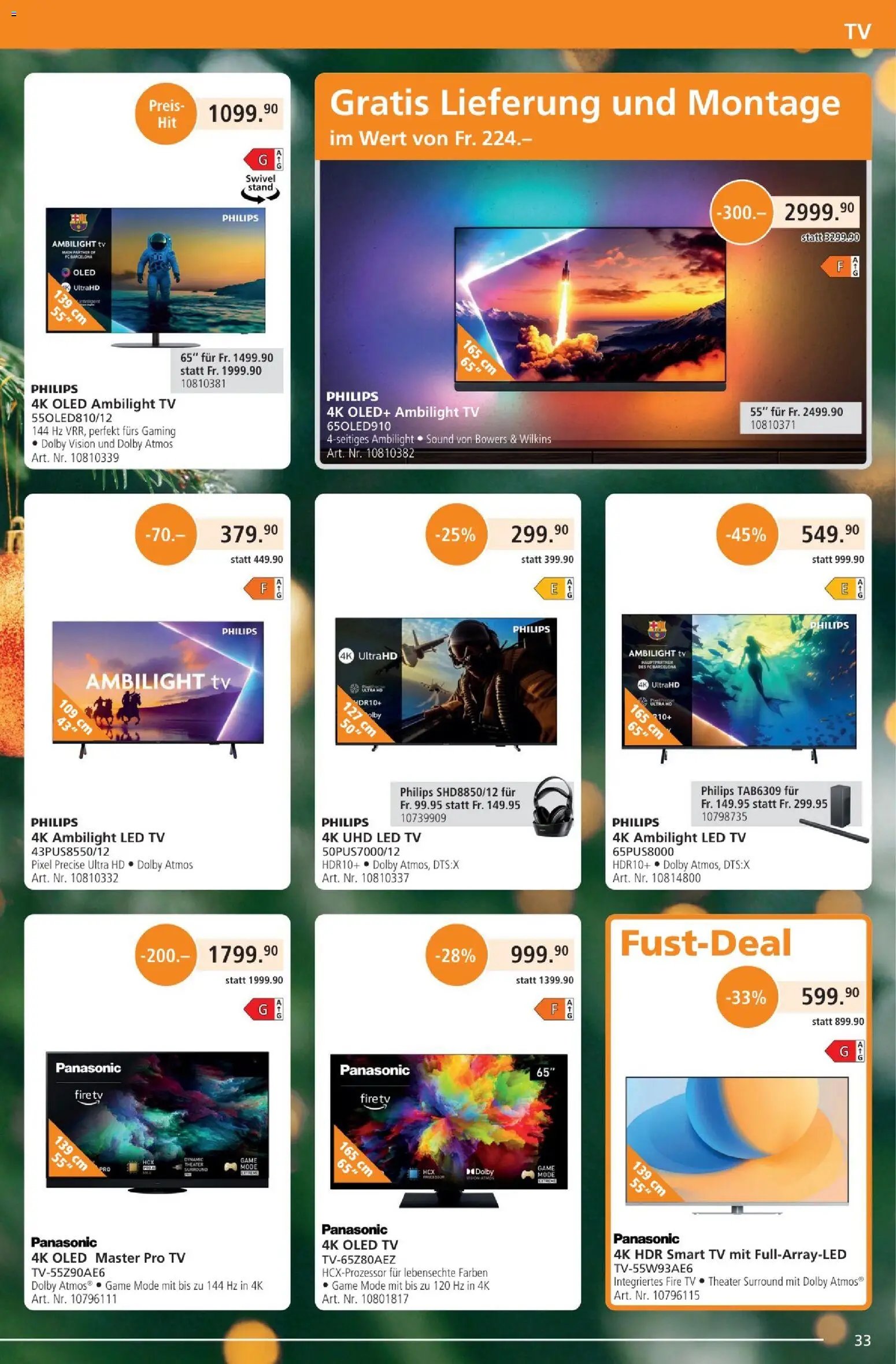 Fust Aktionen (2025-01-01 - 2025-12-24) | 33