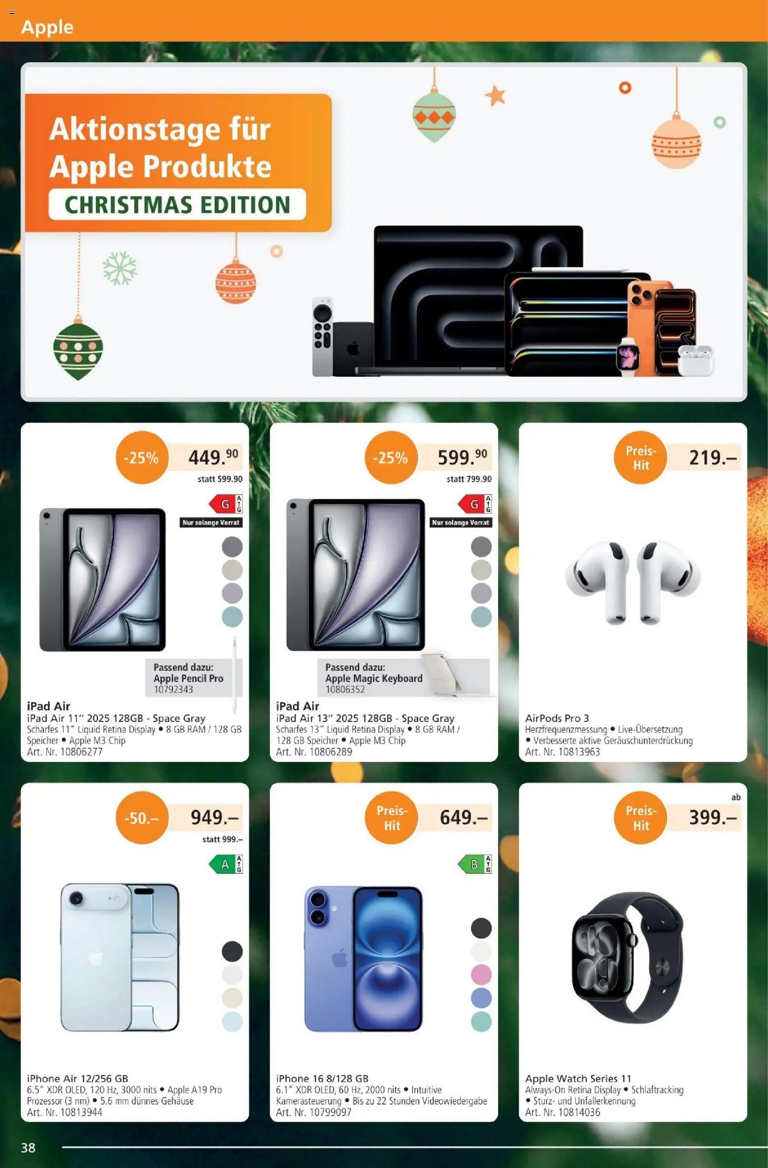 Fust Aktionen (2025-01-01 - 2025-12-24) | 38